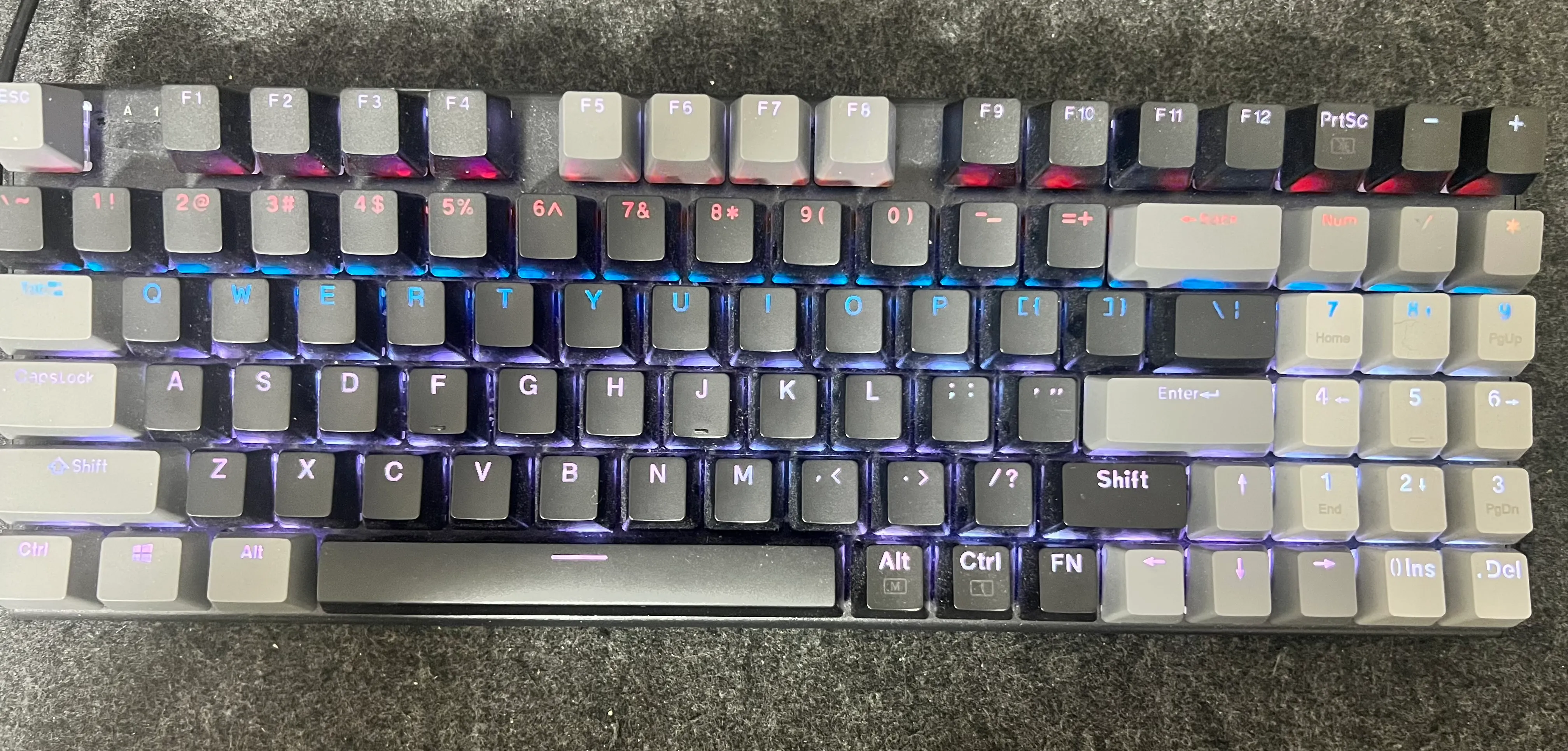 完成したKeyball 61