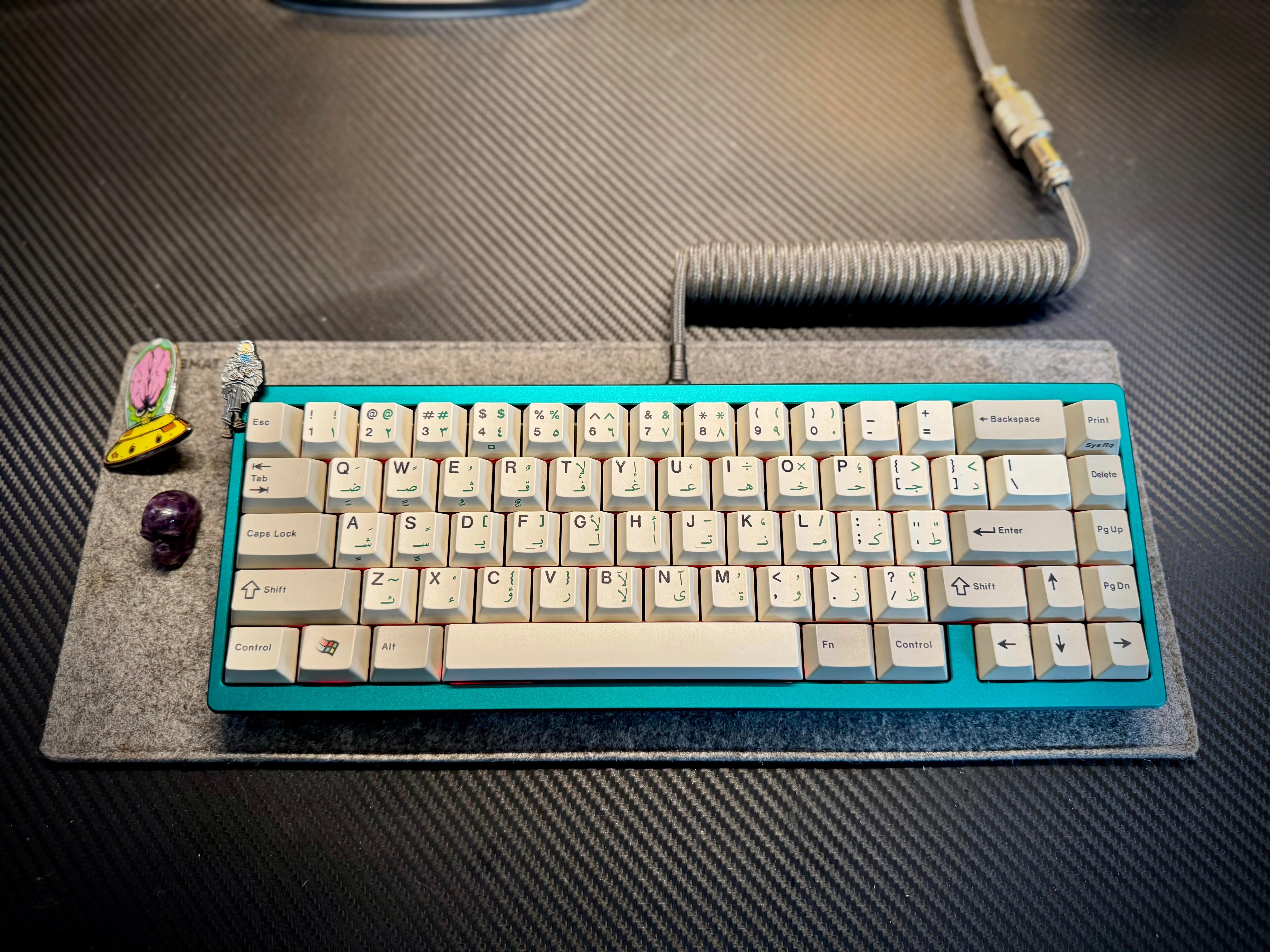 キーキャップのディテール