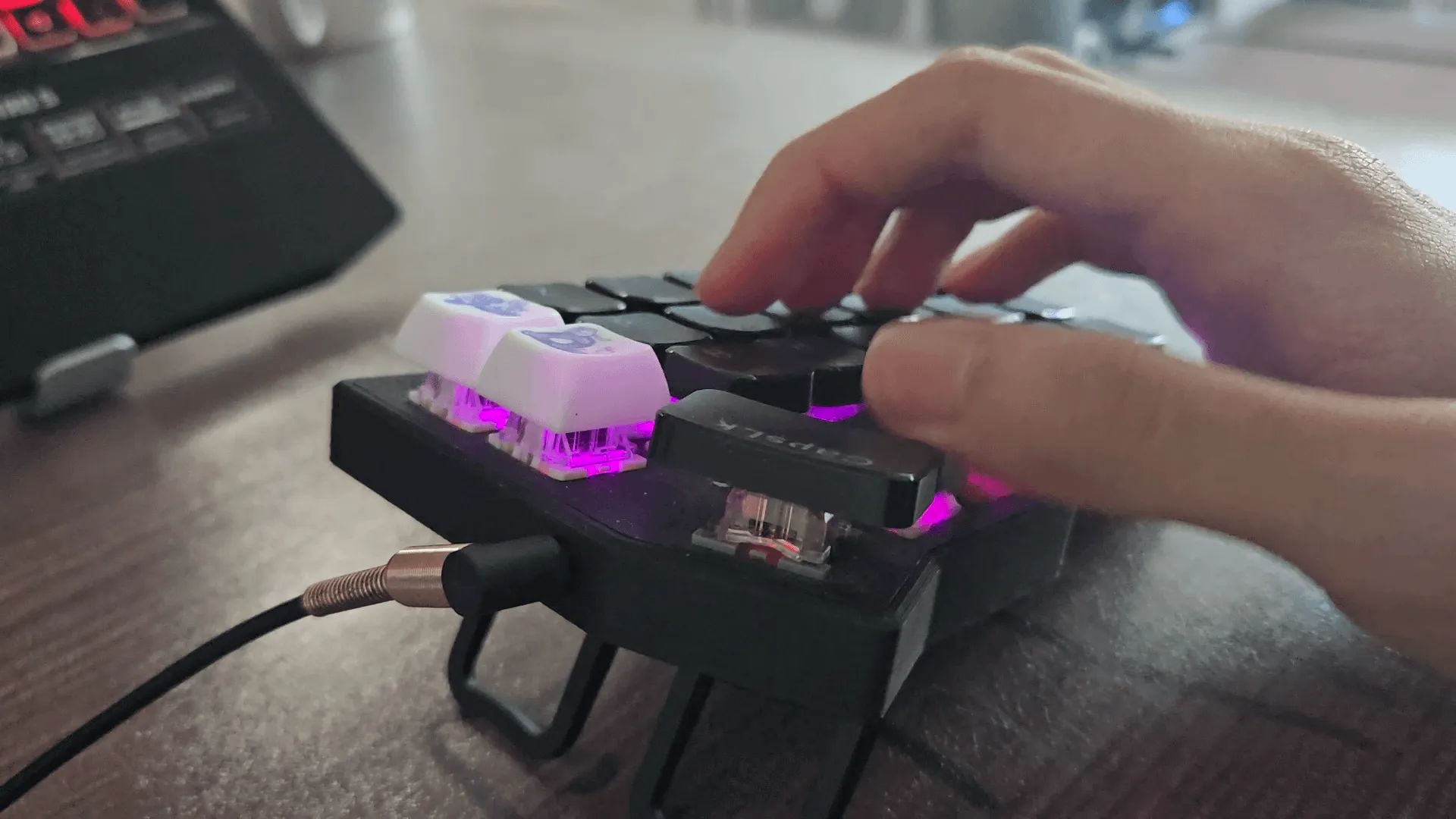 設定画面のスクリーンショット