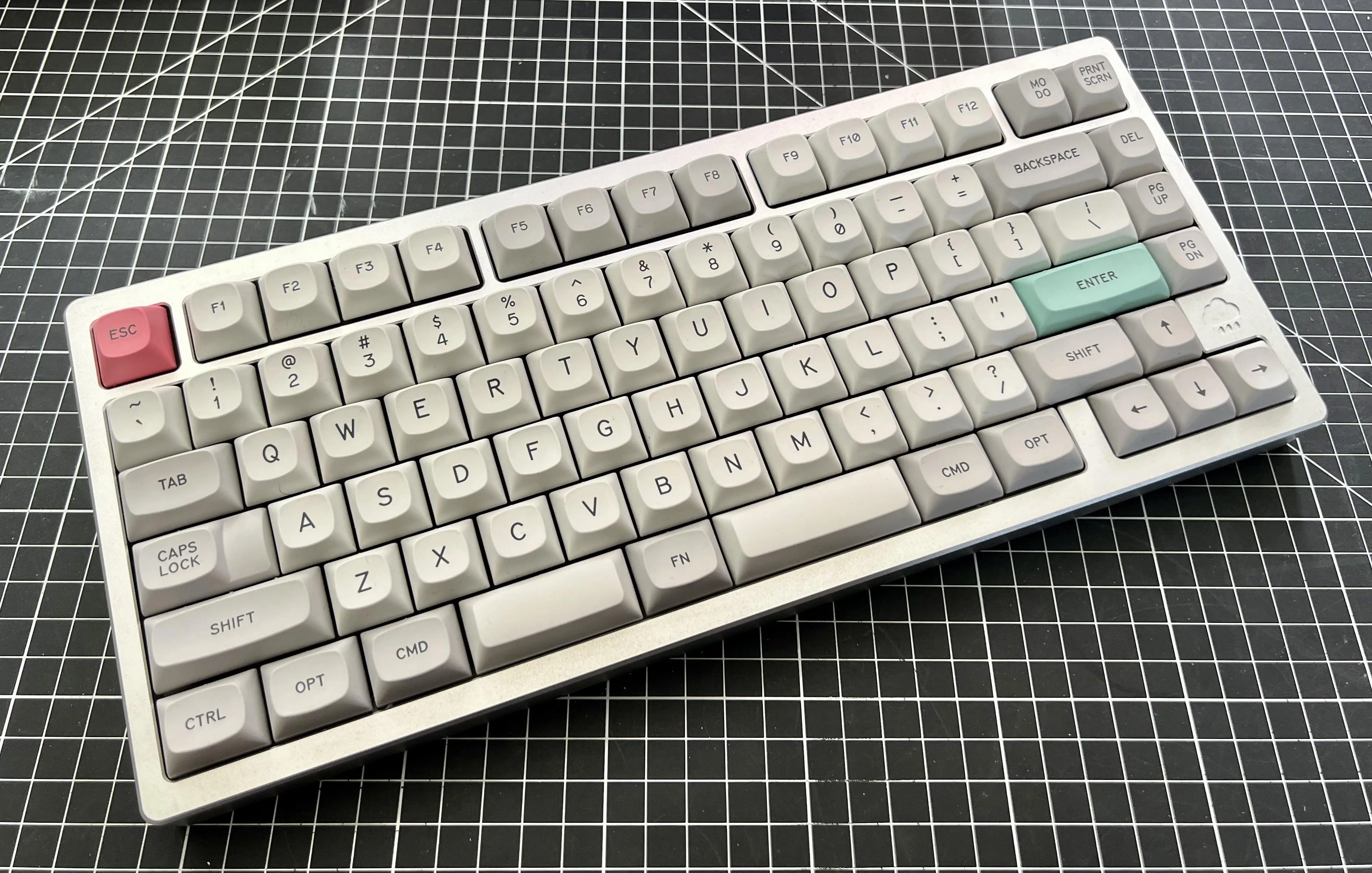 Rainy 75とGMK MTNUの組み合わせ
