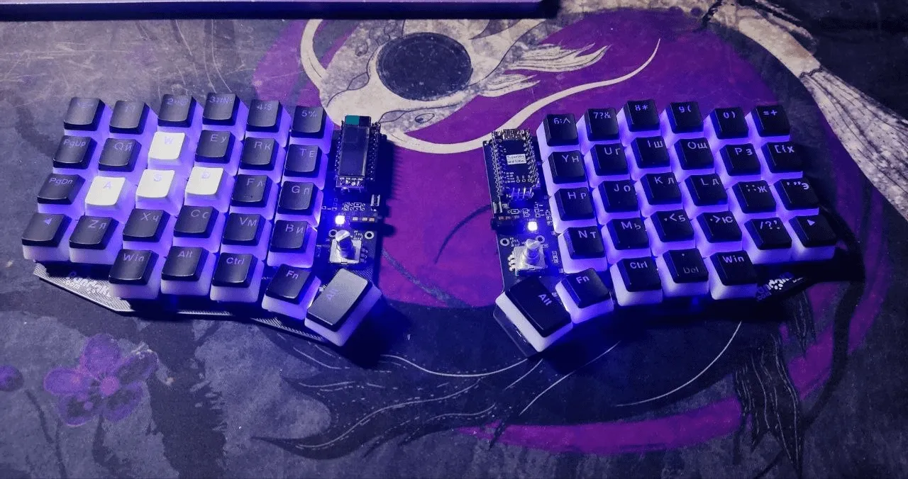 ZMKの入力遅延問題に関する投稿画像