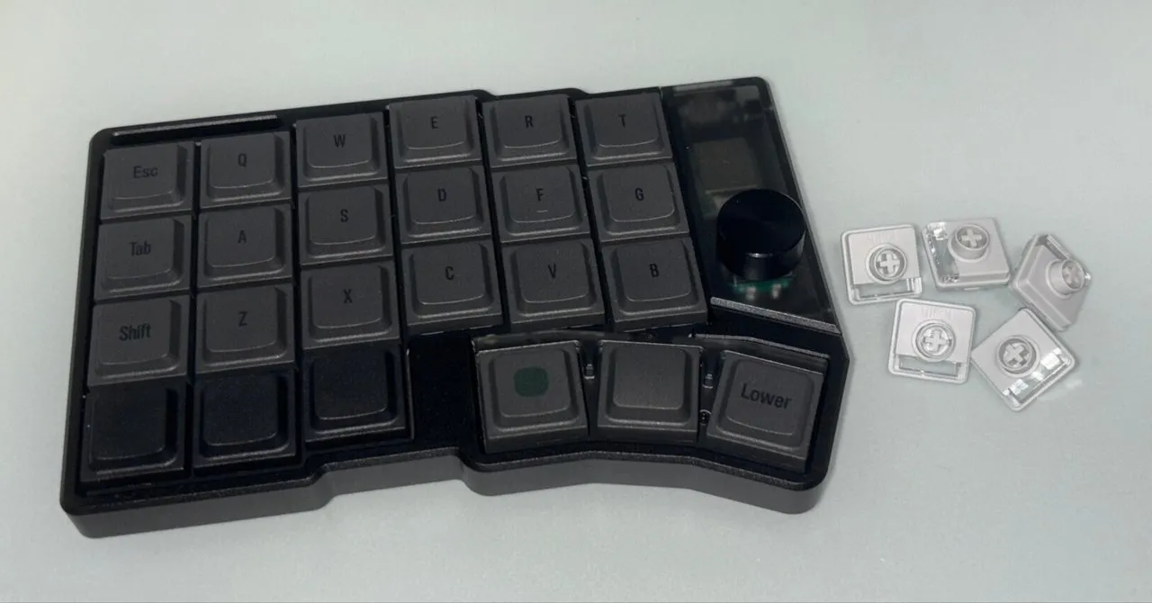 Cornix LPとキースイッチ