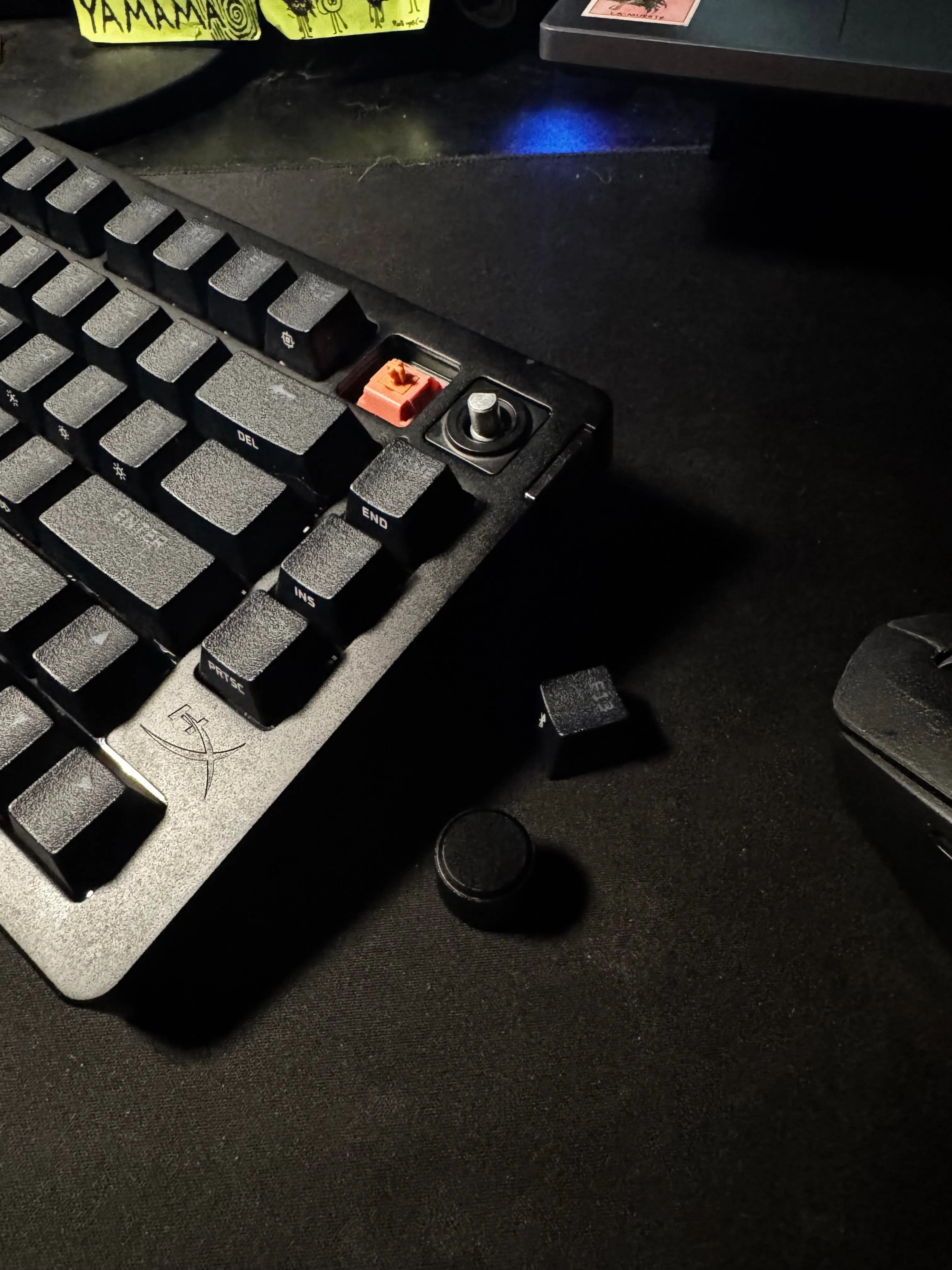 内部のカスタマイズの様子