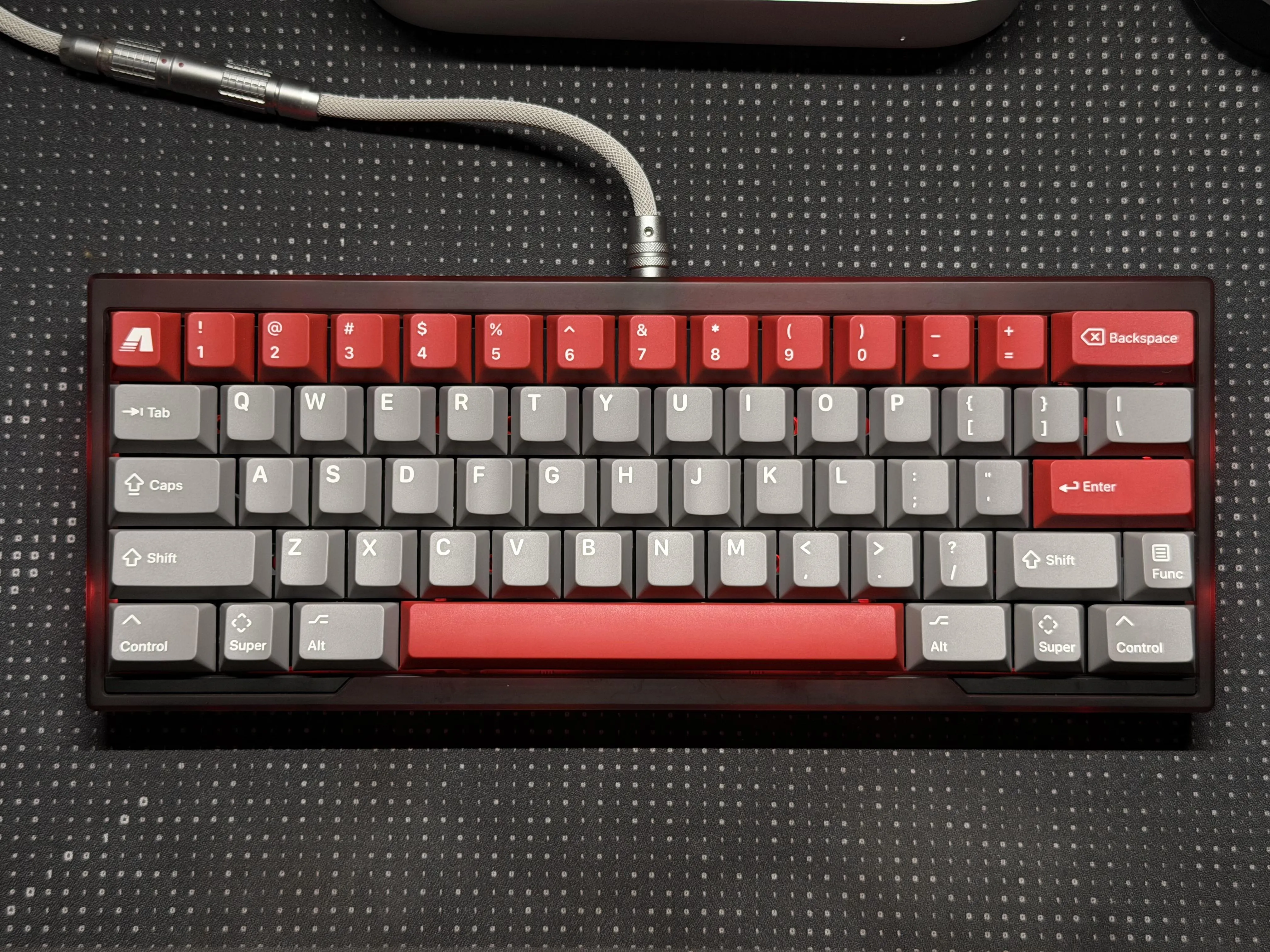 Poor Man Red Alert Keycaps