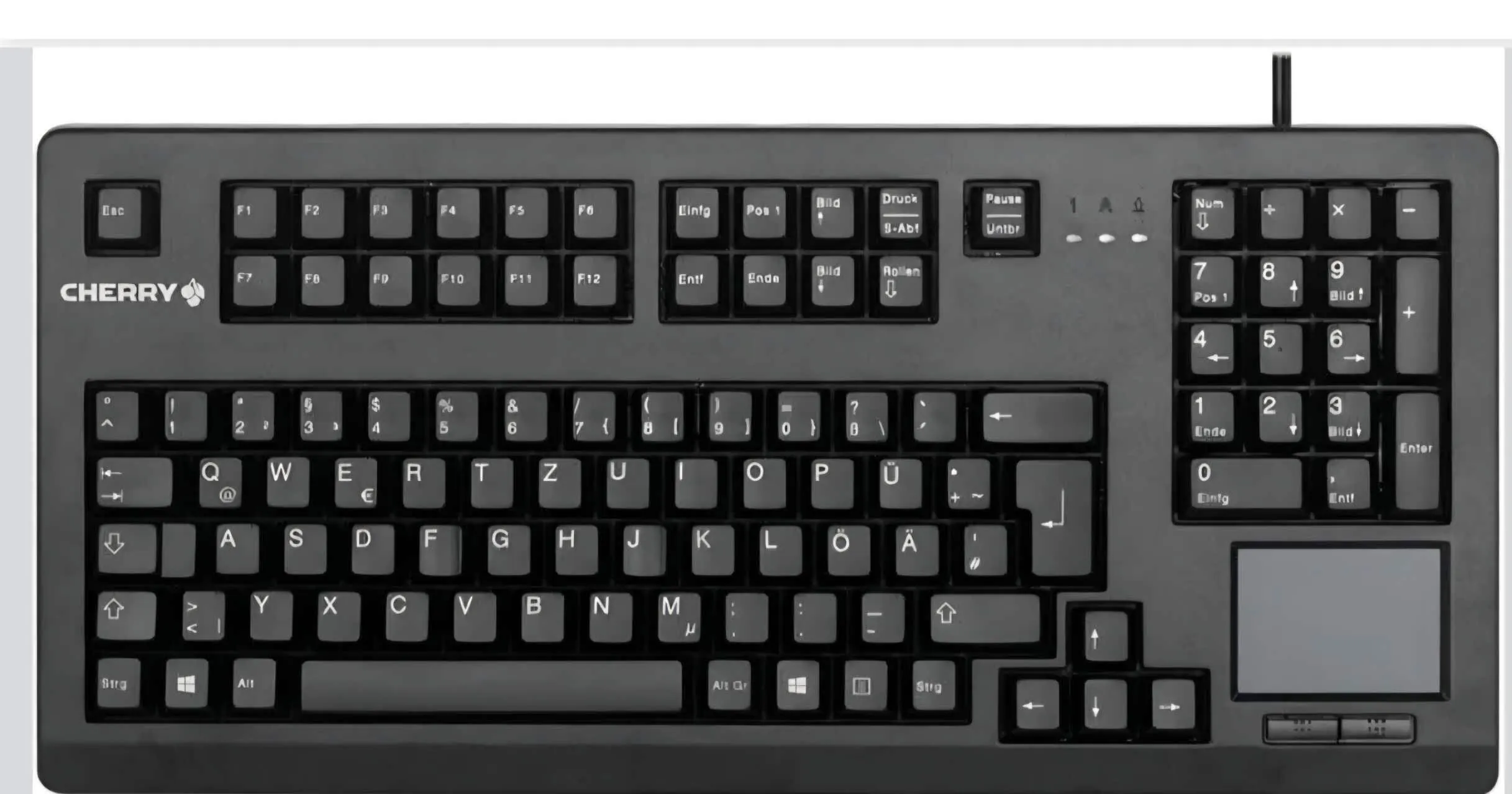 オフィス用として導入された美しいキーボード