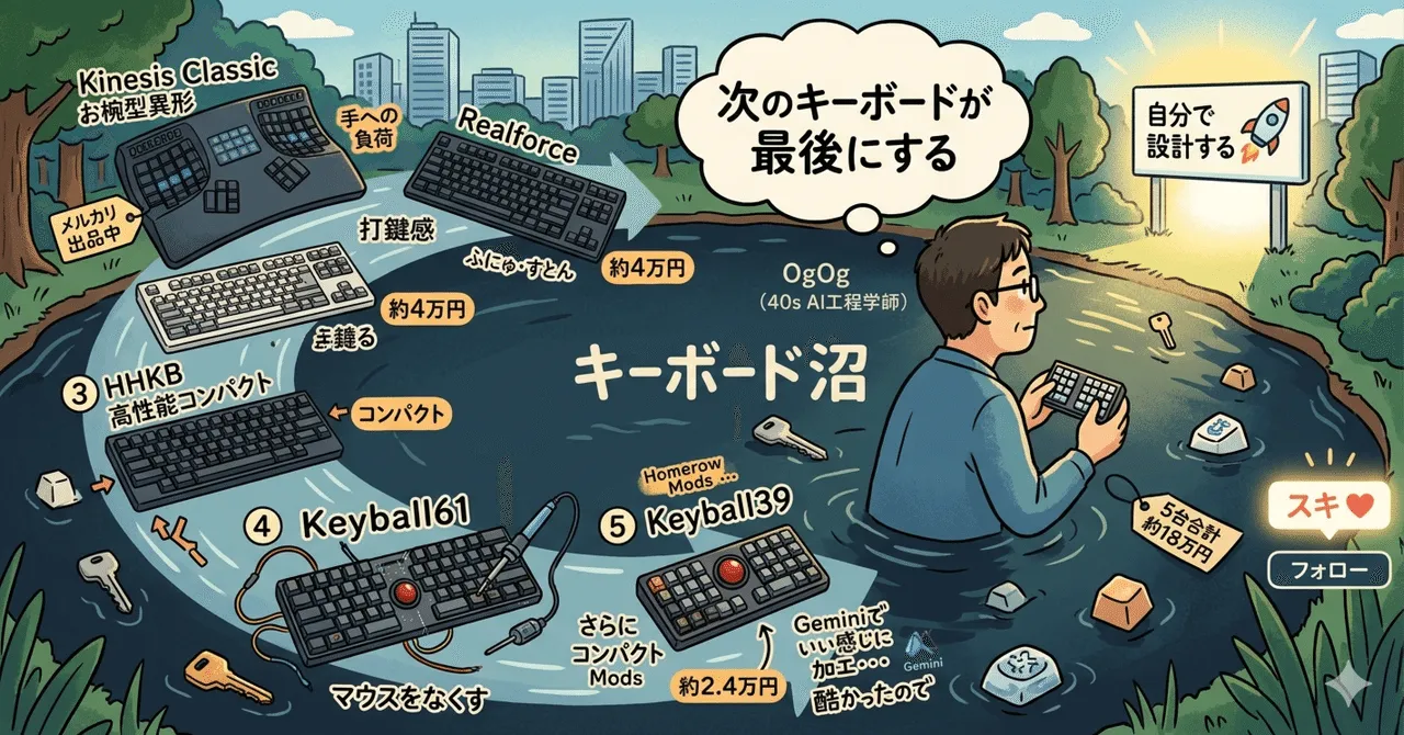 キーボード遍歴5台で学んだこと