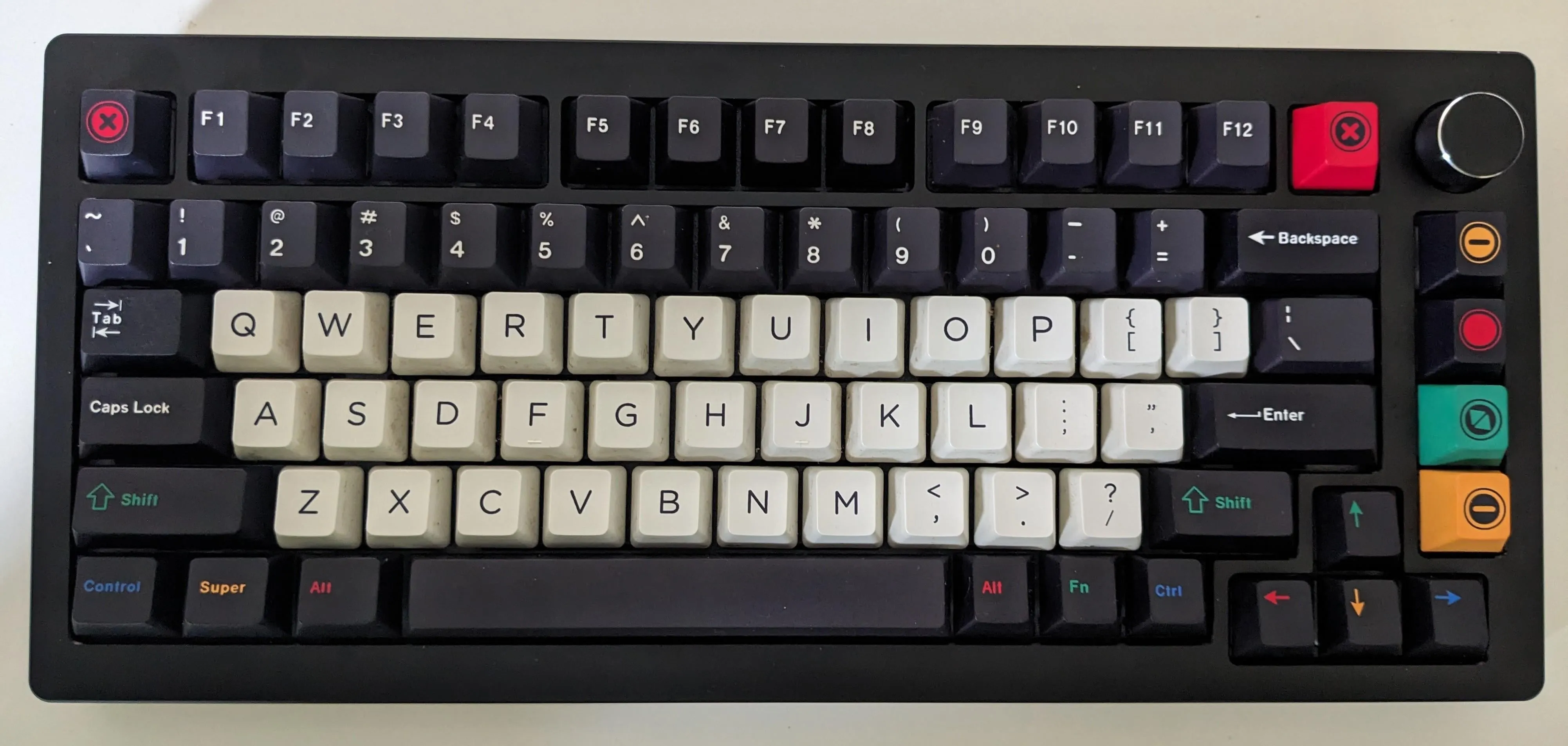 キーボードの近接写真