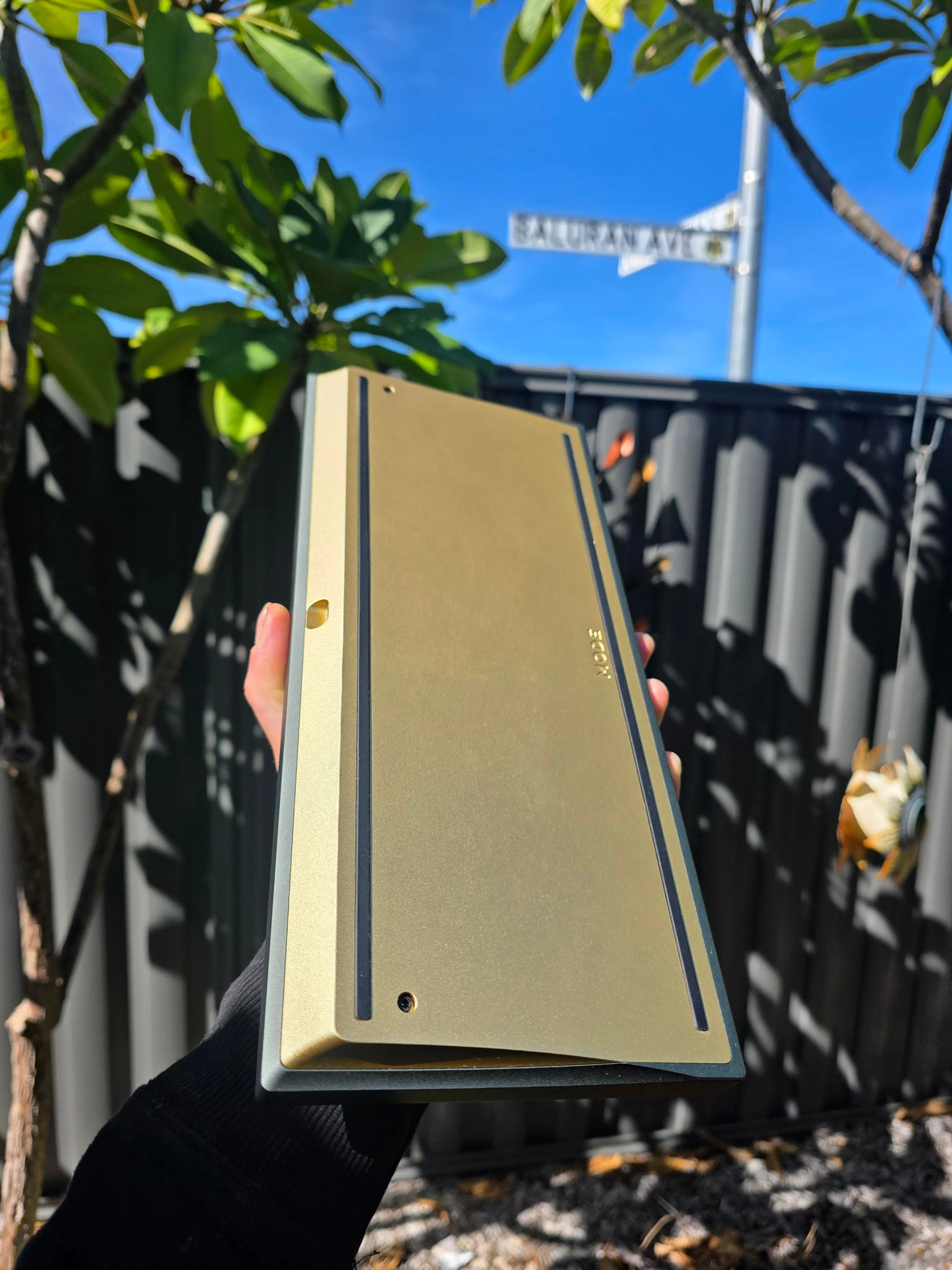 キーキャップとアクセントの細部