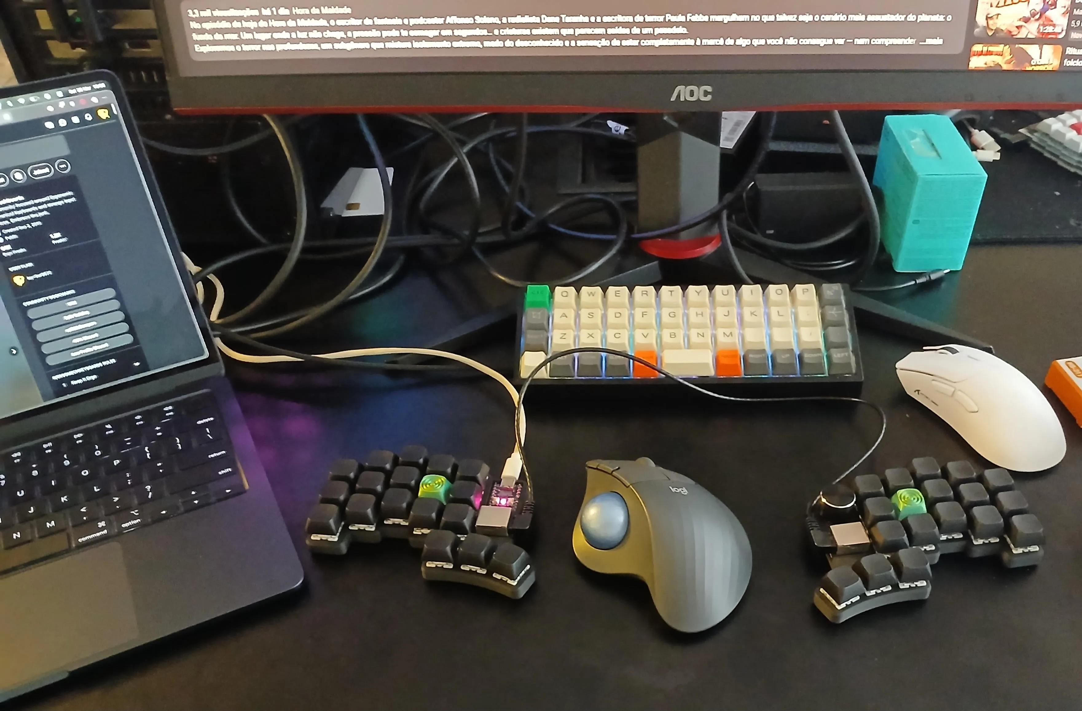 Cheapino V2とトラックボールのセットアップ