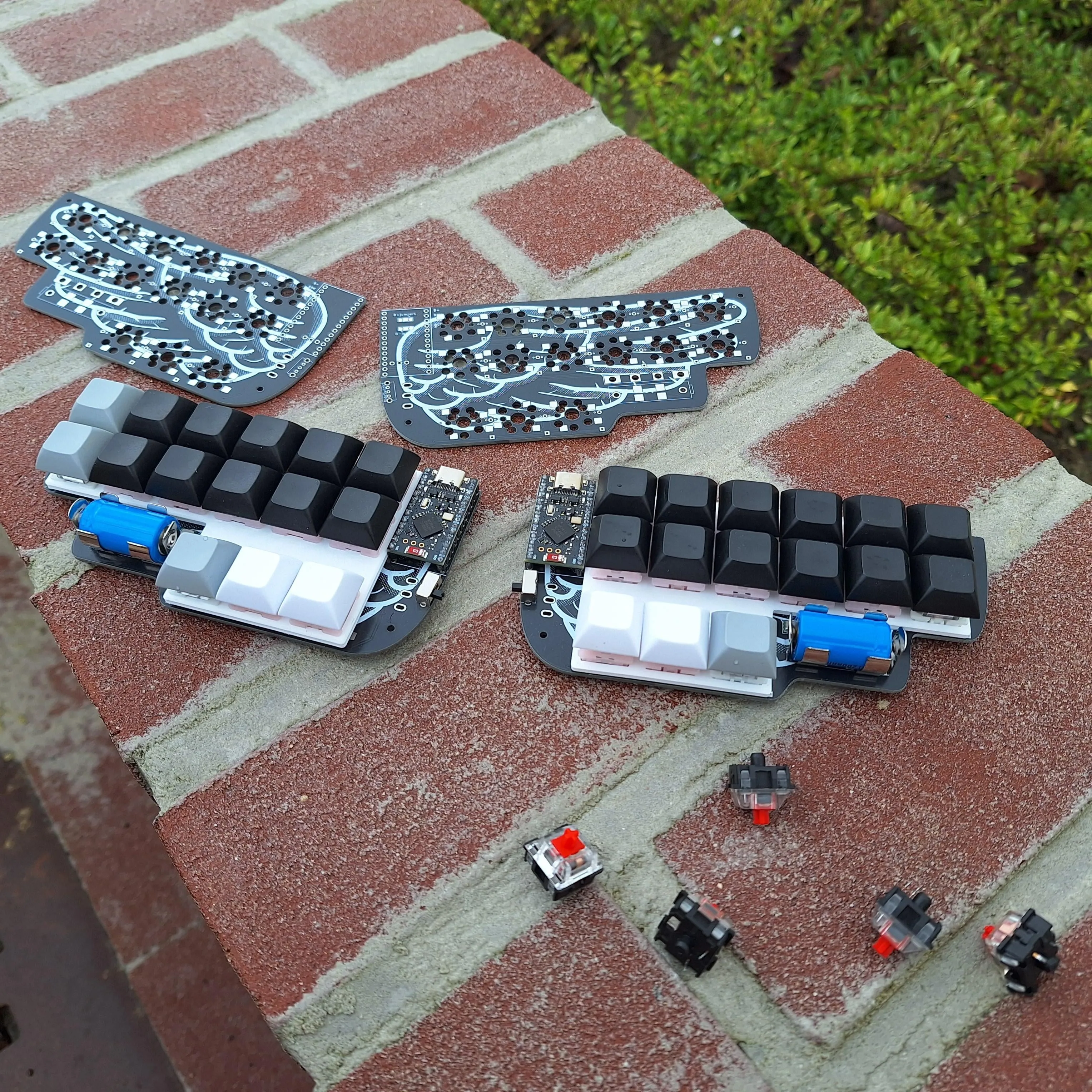 自作の速記用キーボード