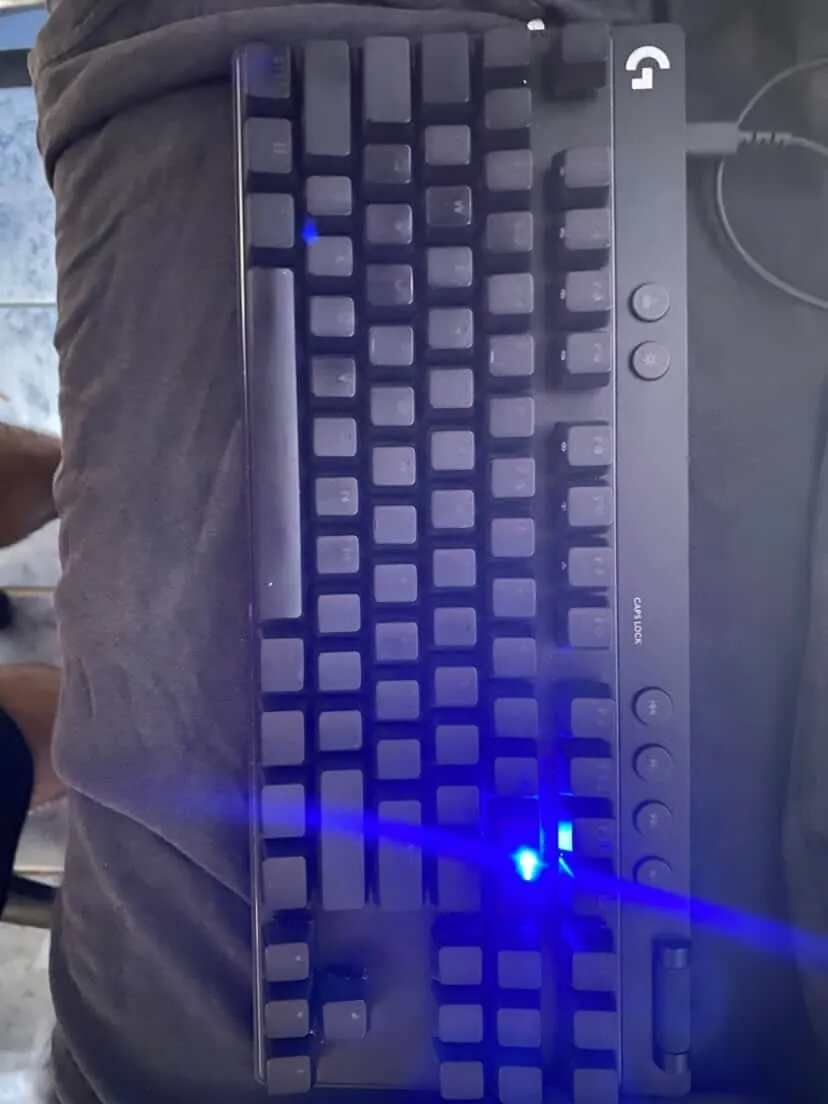 認識されないキーボード