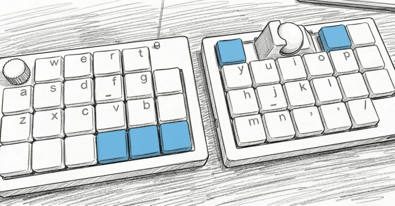 minimal-keysのキーキャップ交換イメージ