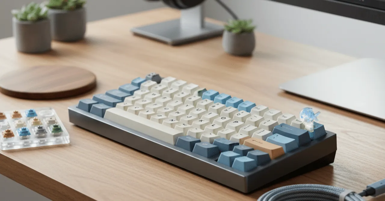 Rainy 75とカスタマイズアイテム