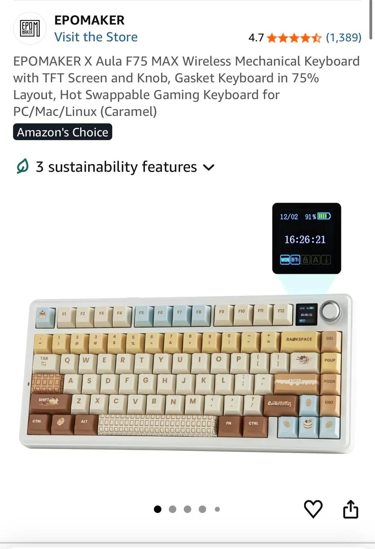 比較対象のキーボードの外観