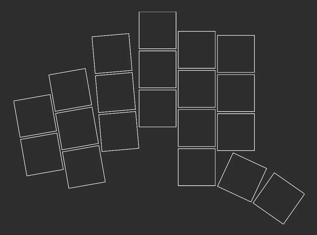 KlorとSofle V2にインスパイアされたレイアウト