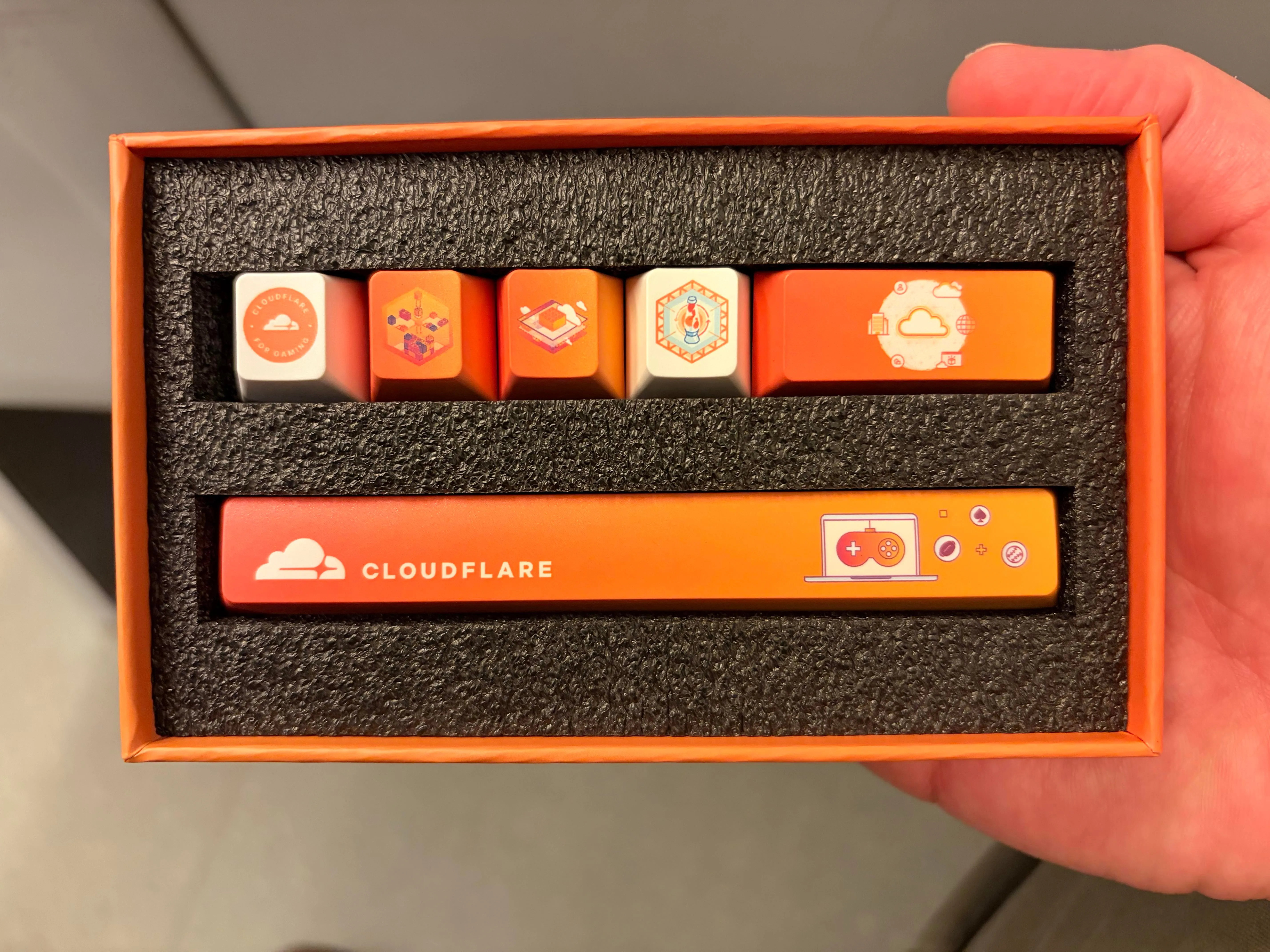 Cloudflareのキーキャップ