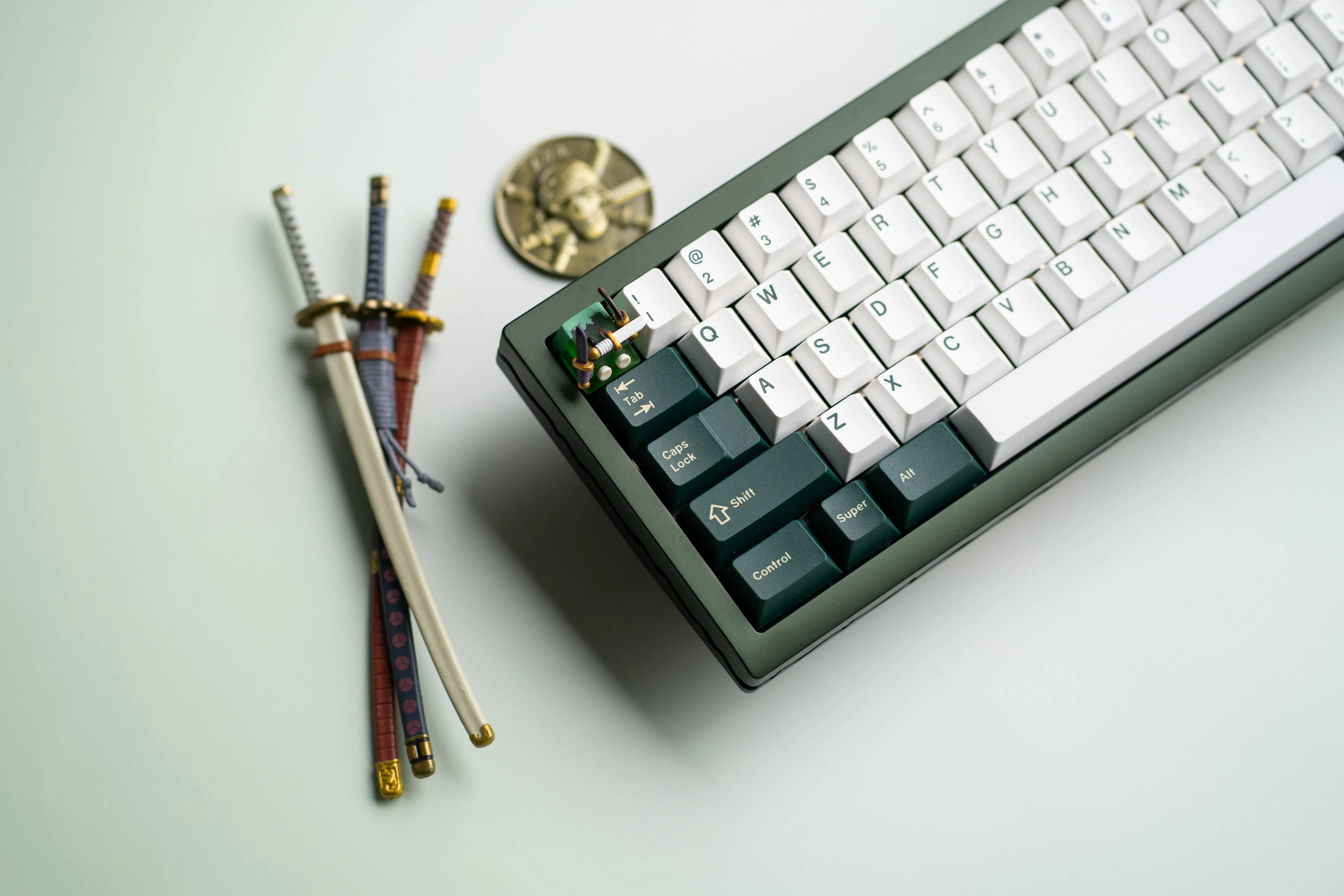 キーキャップのディテール