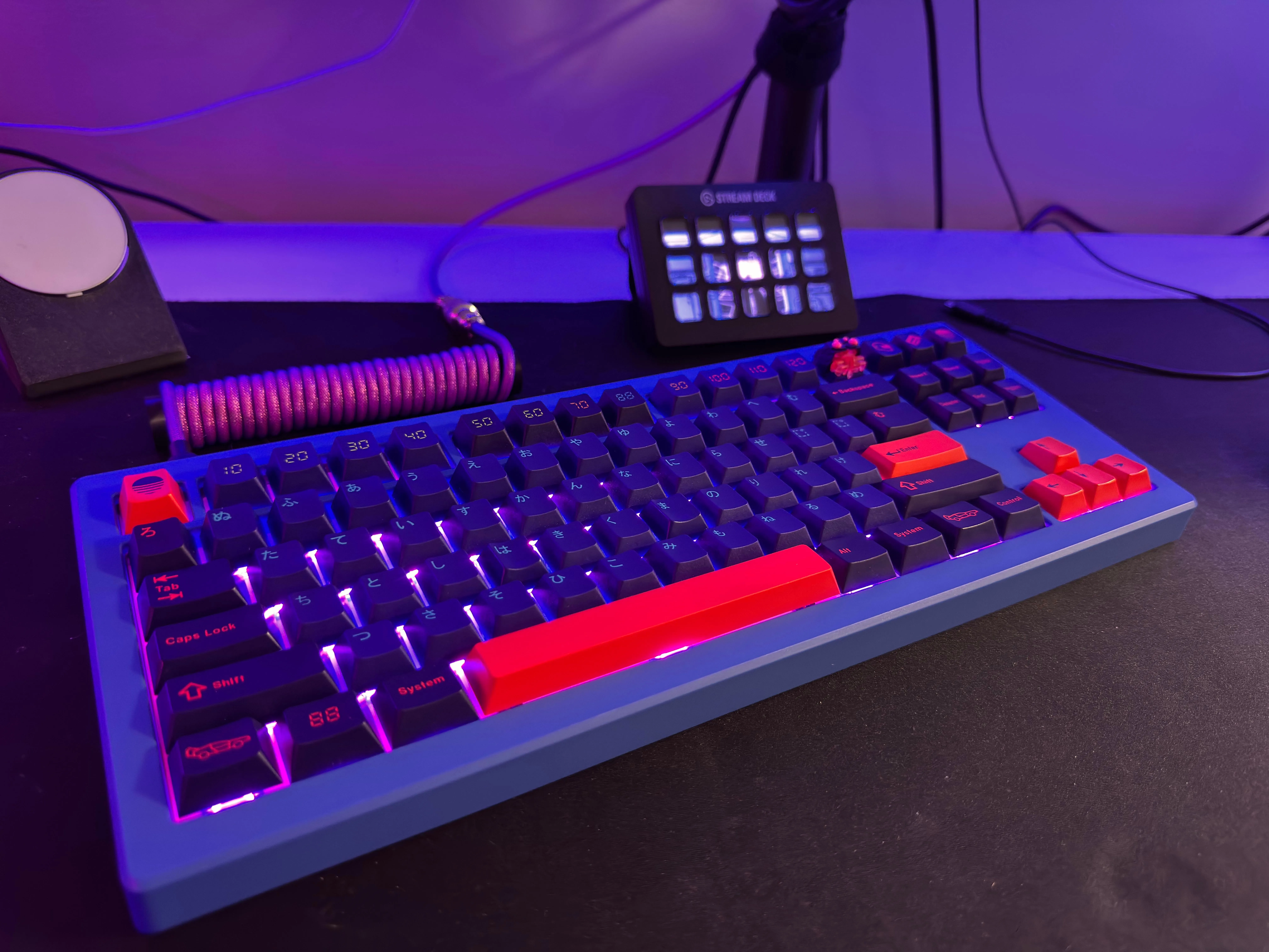 Drop CSTM80 with GMK Laser 1