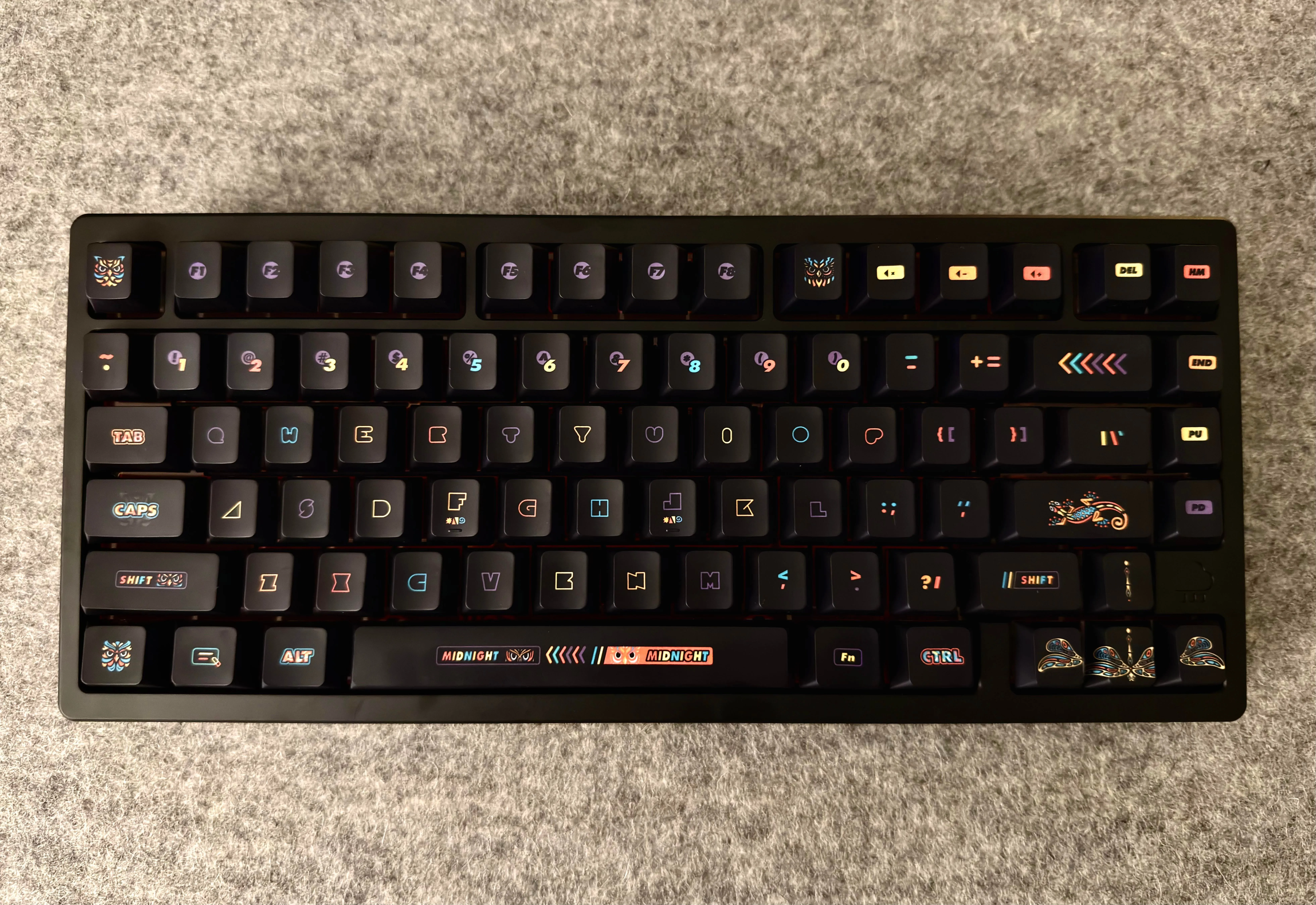 Alternative view of the build