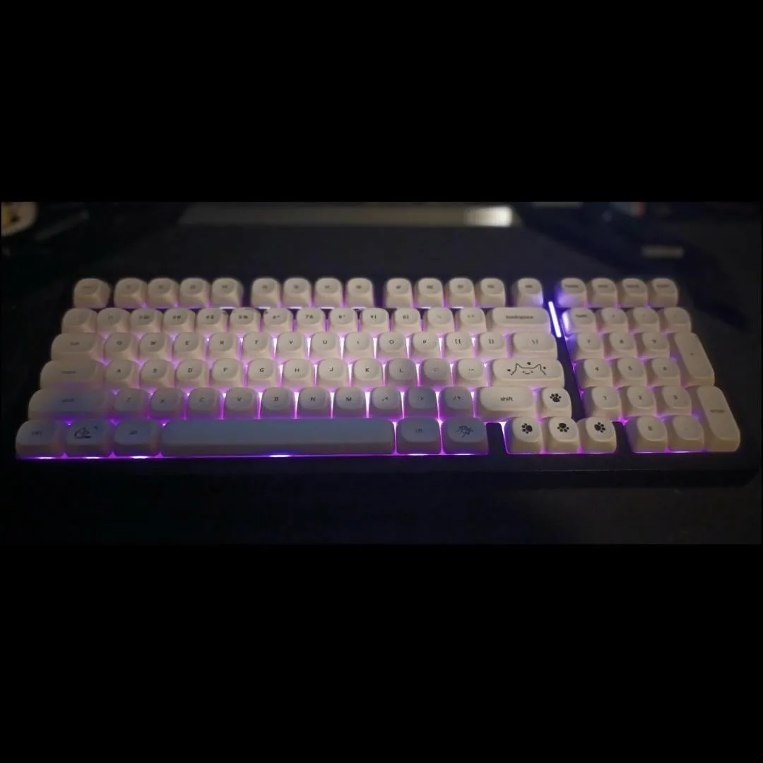 キーキャップとスイッチのディテール