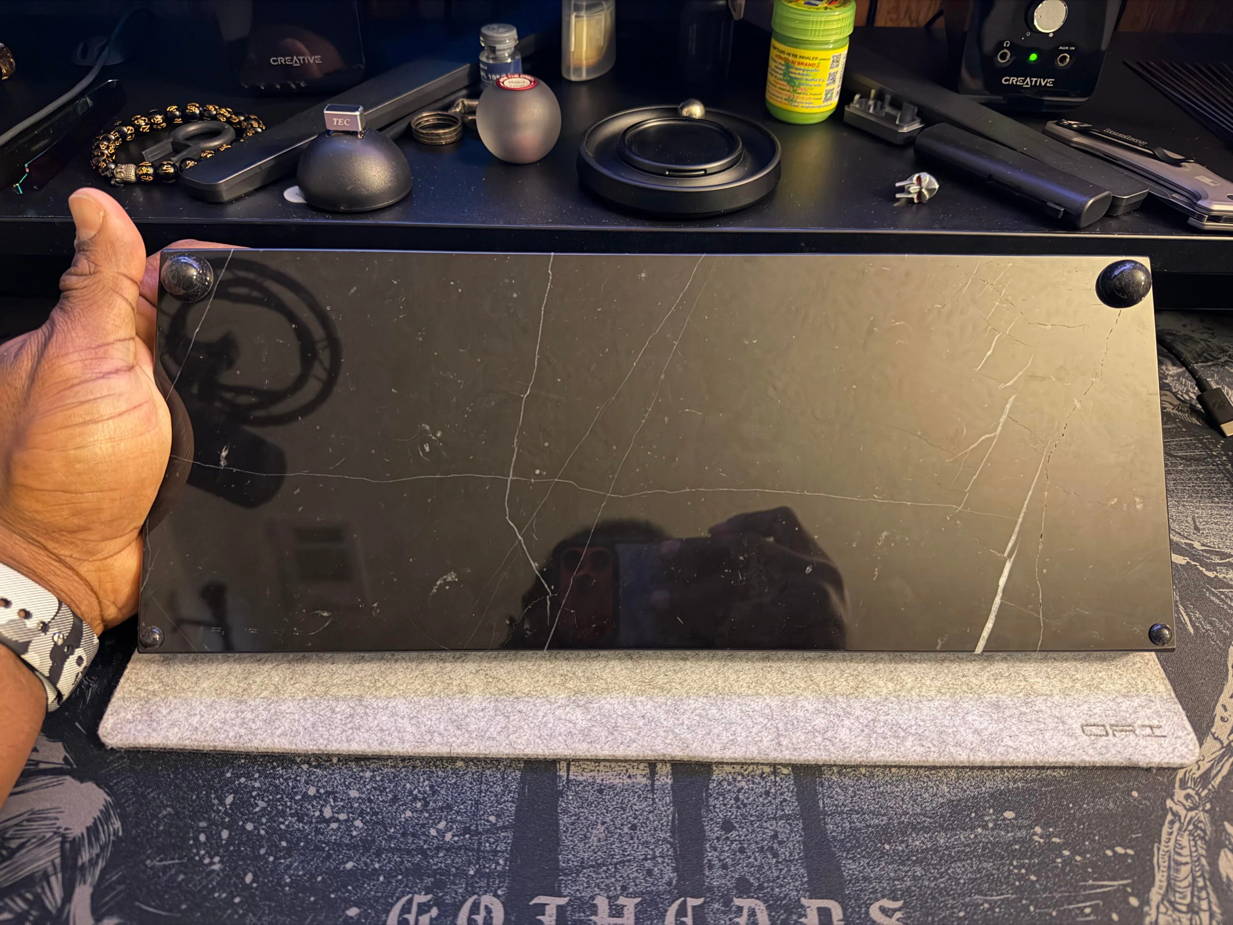 サイドからのカット