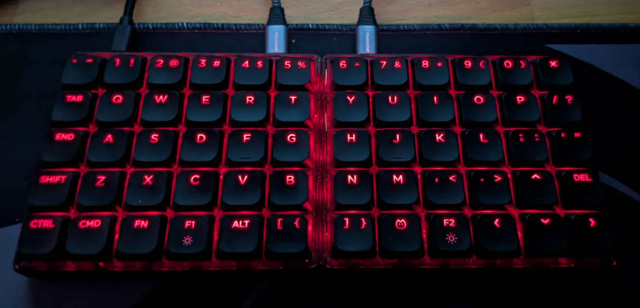 理想のキーボード設計を模索するユーザーの投稿画像