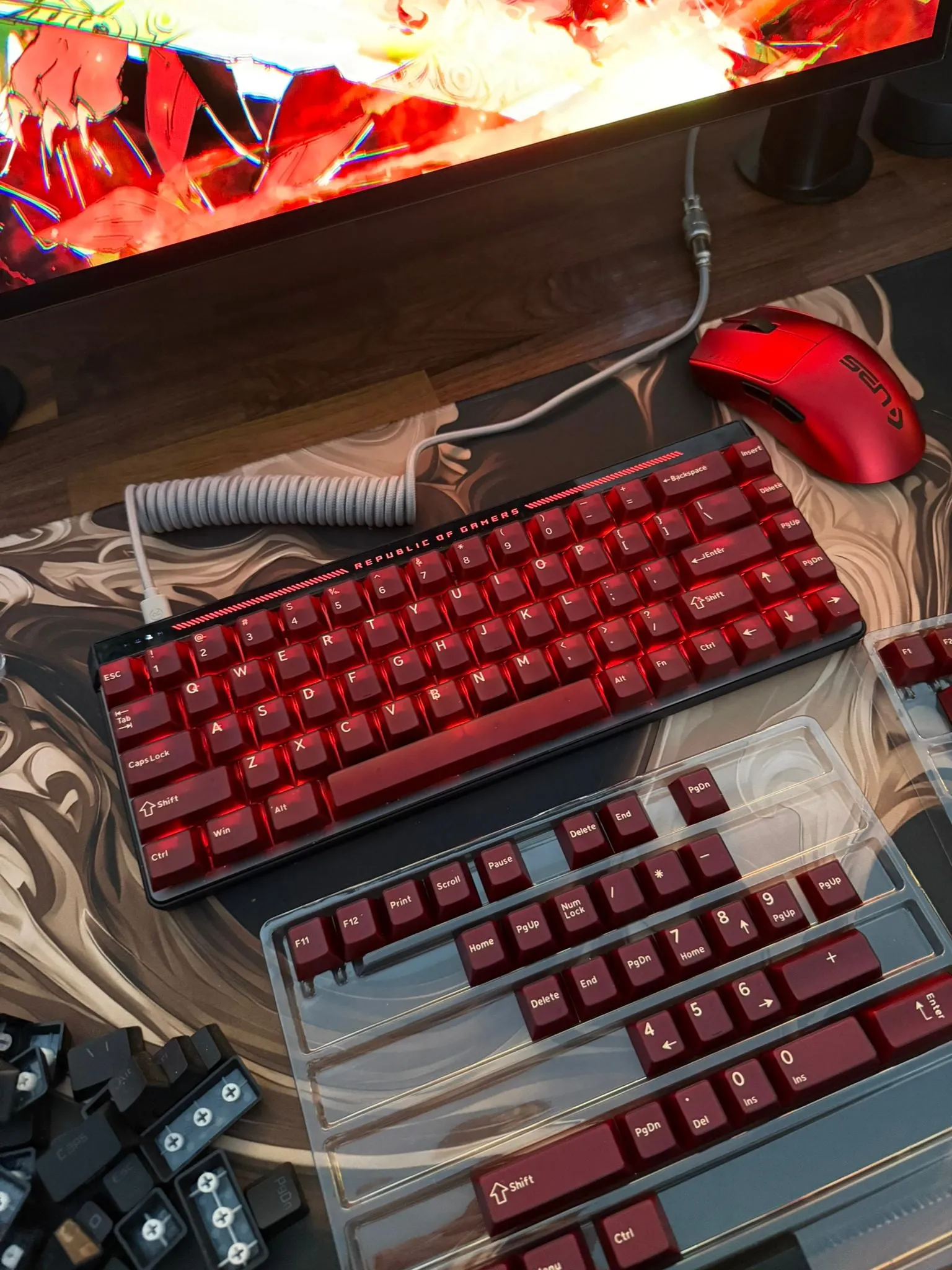 キーキャップのディテール1