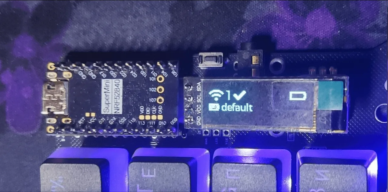 トラブルの原因となったビルドの様子