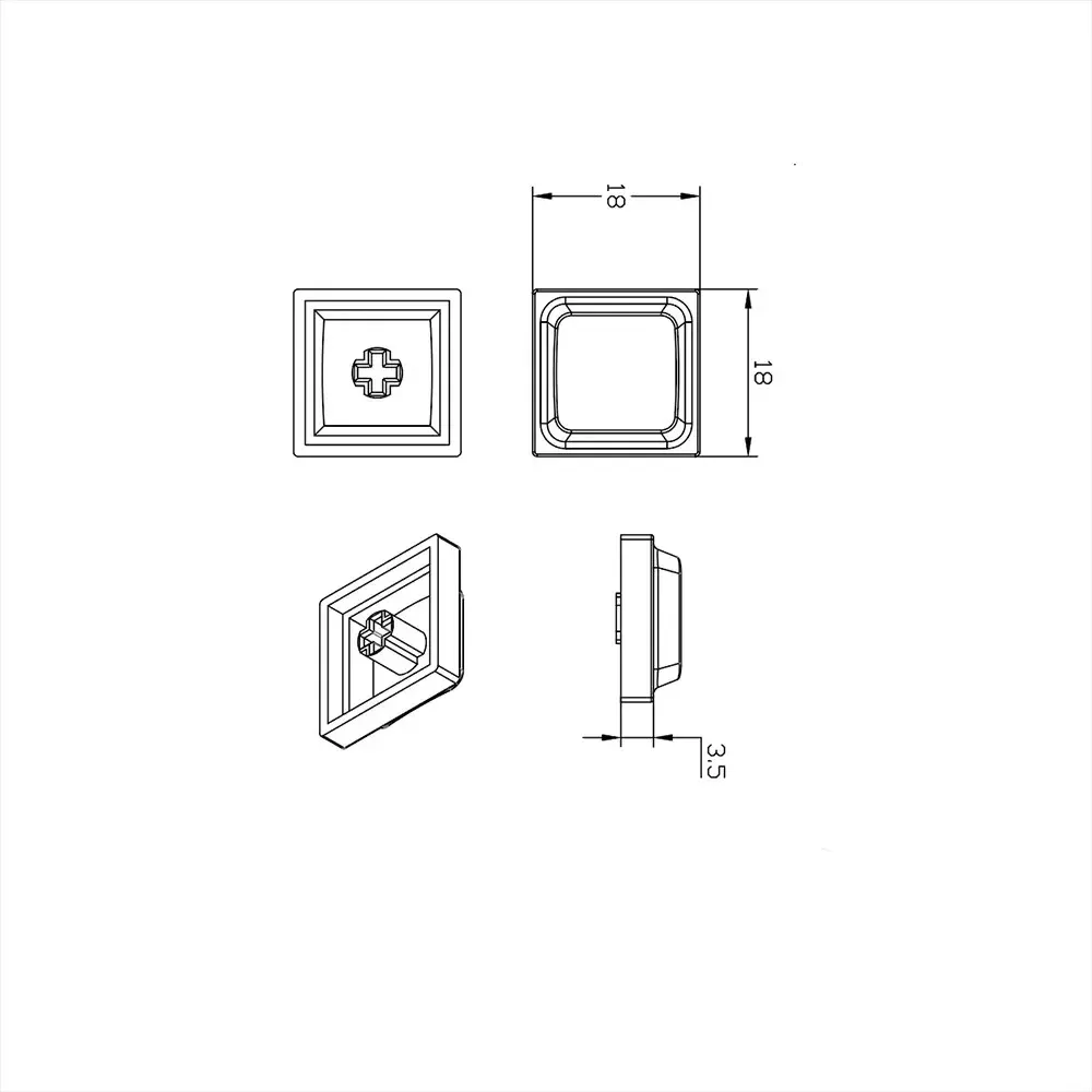 LAK キーキャップ 装着イメージ