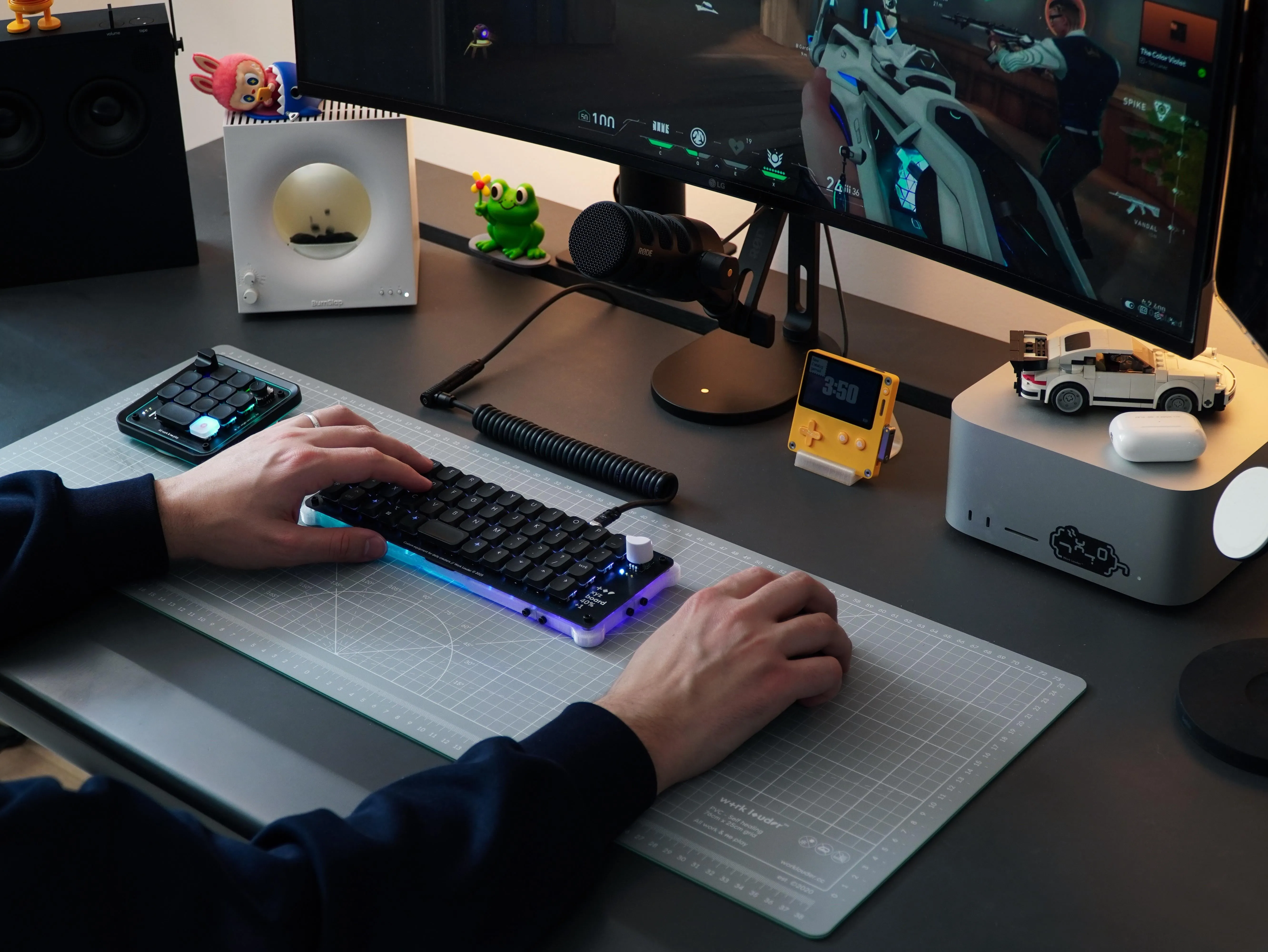 3Dプリント筐体のディテール