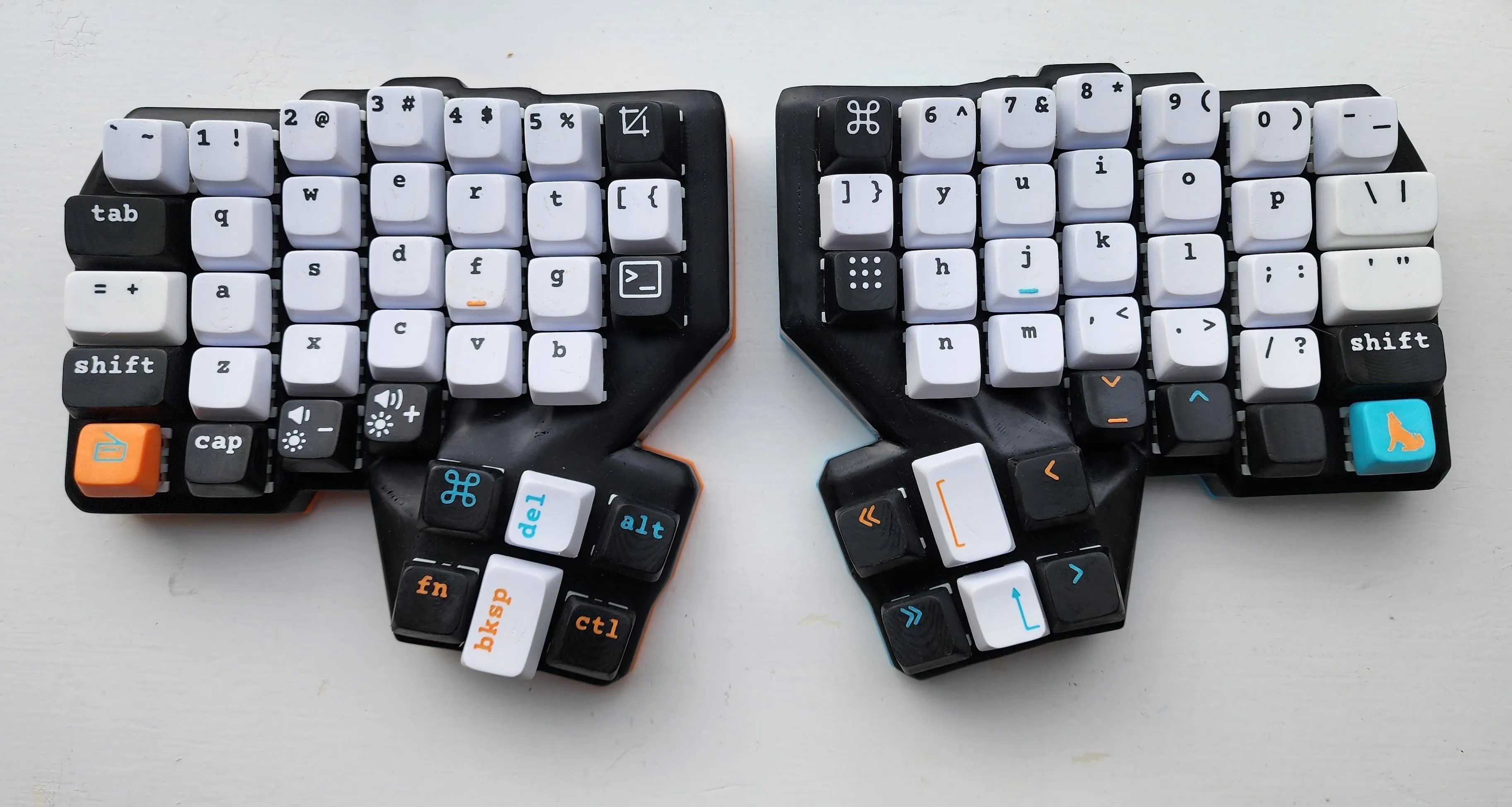 内部配線の様子