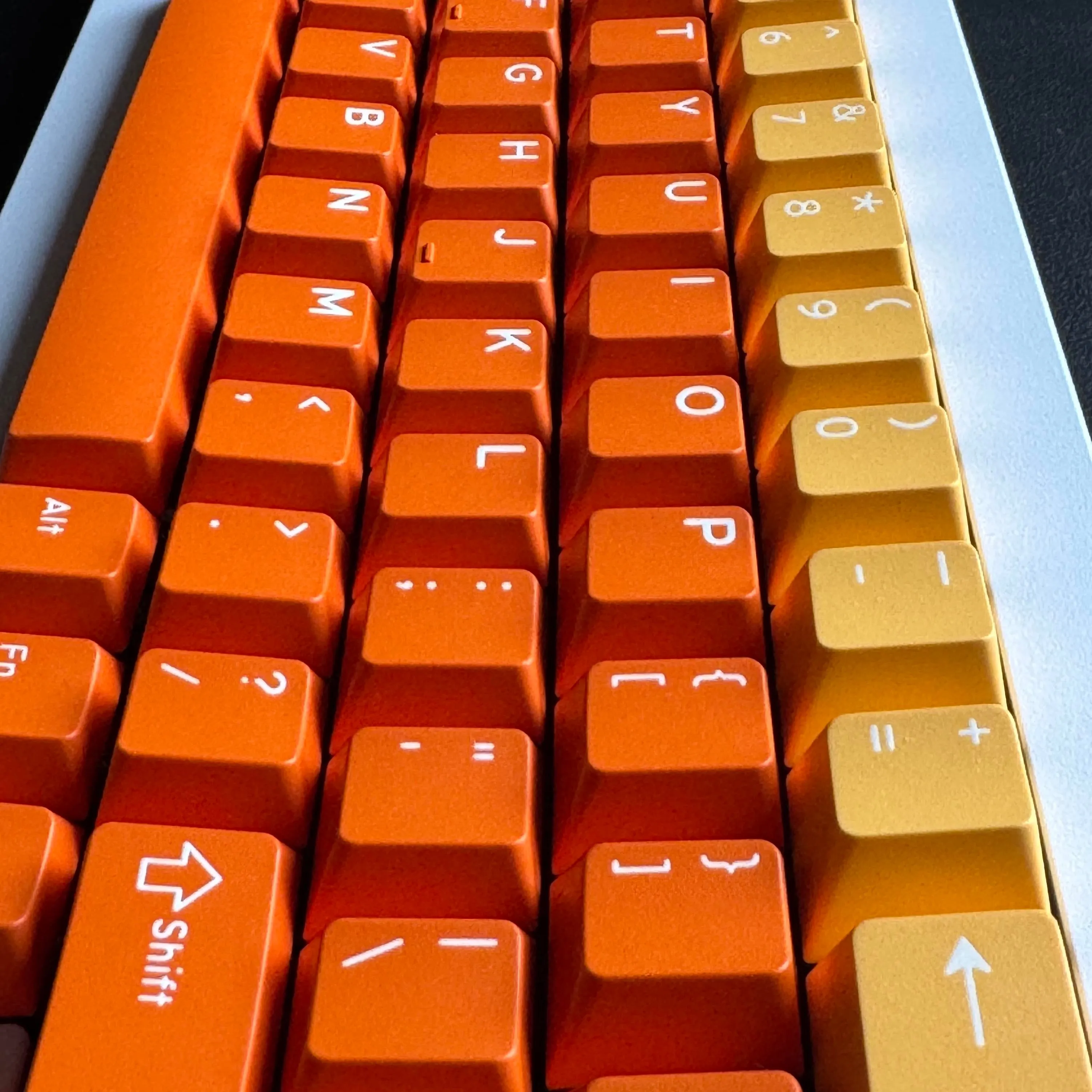 Akko Green Fogとキーキャップの組み合わせ