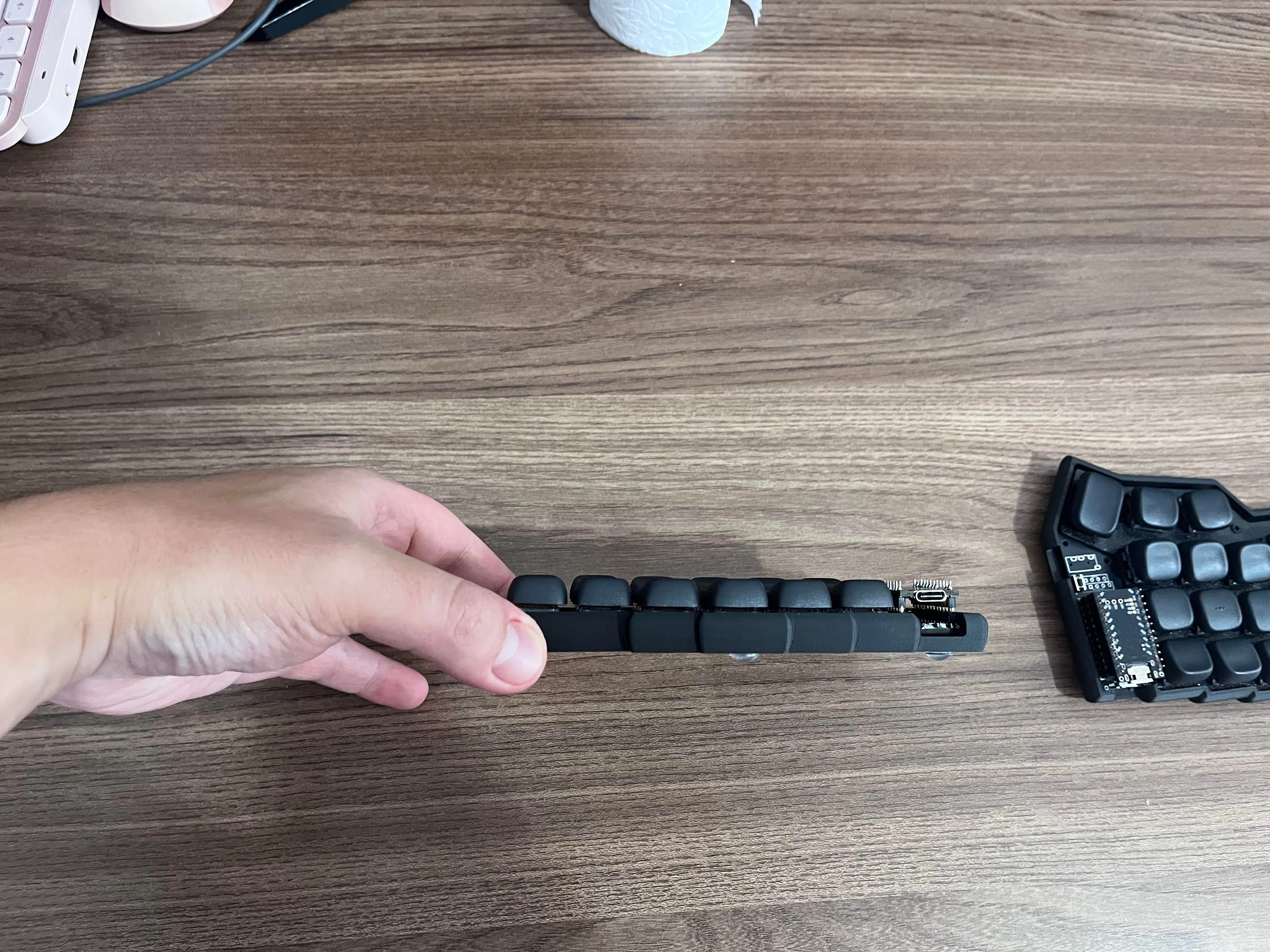 完成したCorne v3の無線ビルド