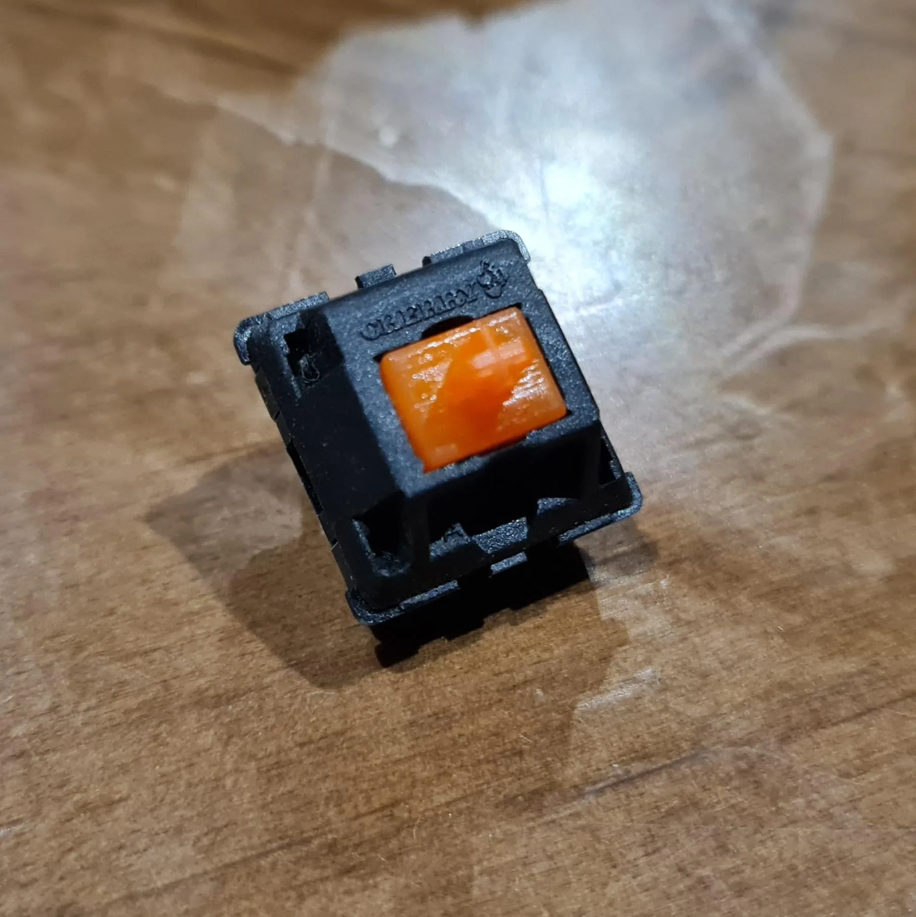 ドナー機器から取り出された様子