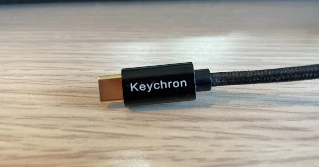 Keychron K2の使用イメージ