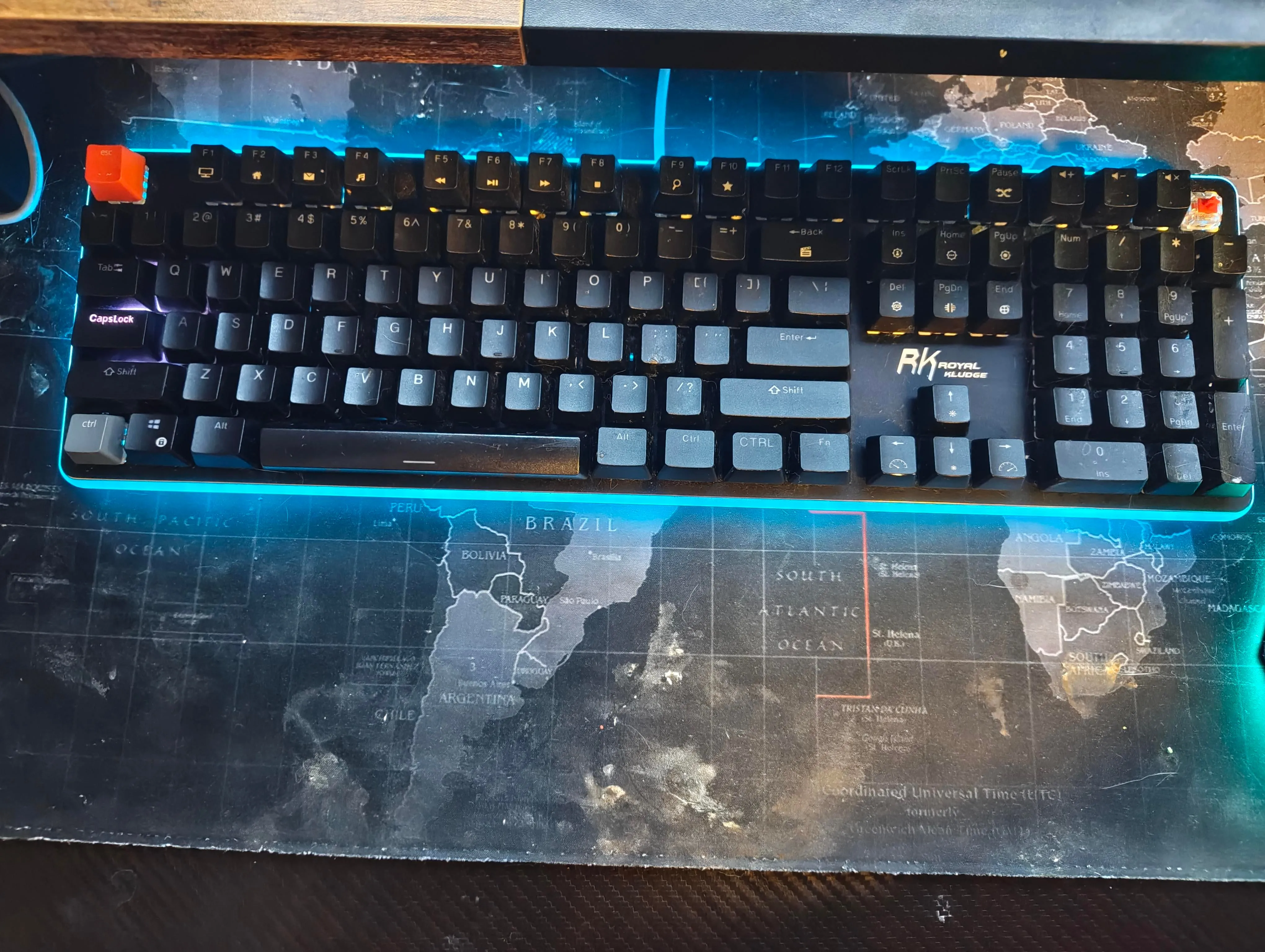 キーボードの拡大写真1