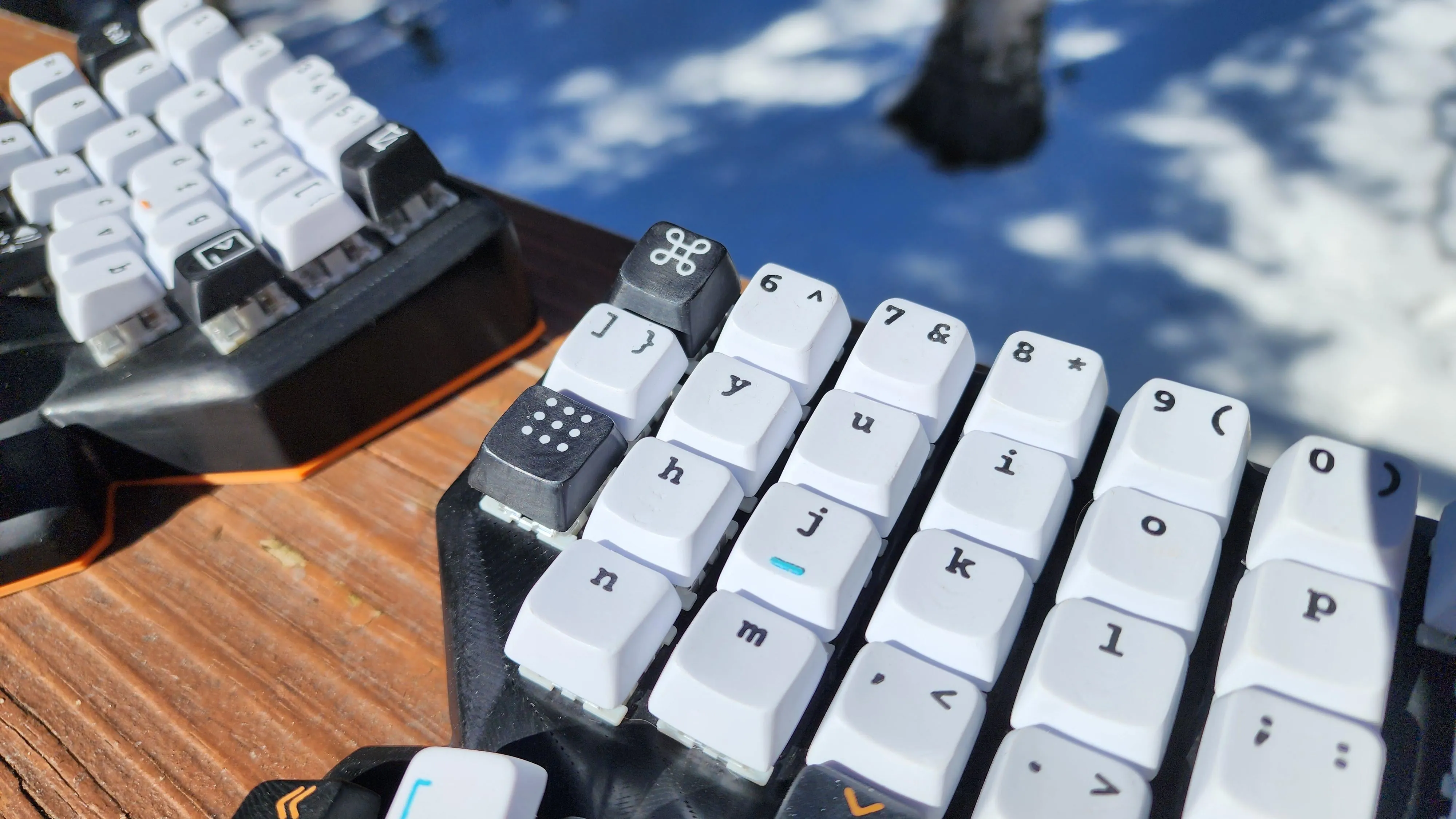 サイドビューとカーブの様子