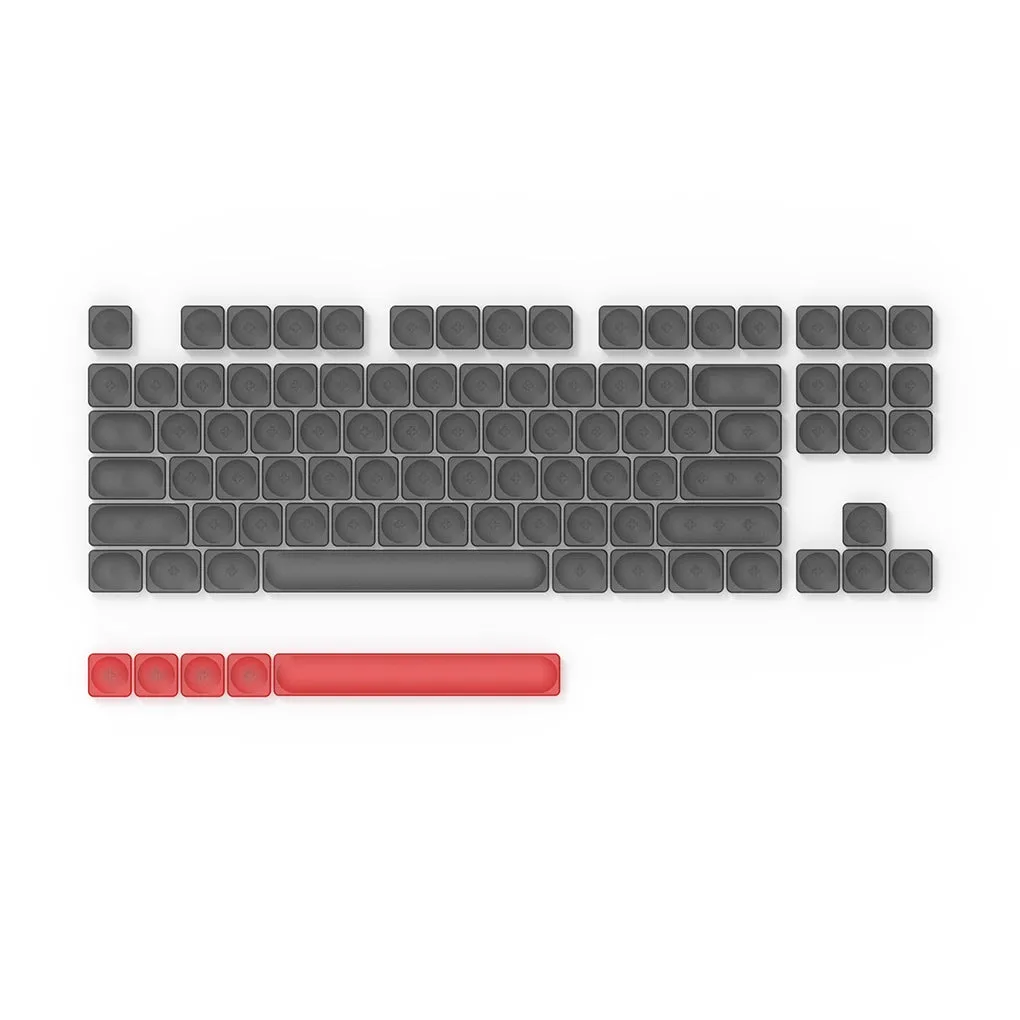 LCK 透明キーキャップの質感