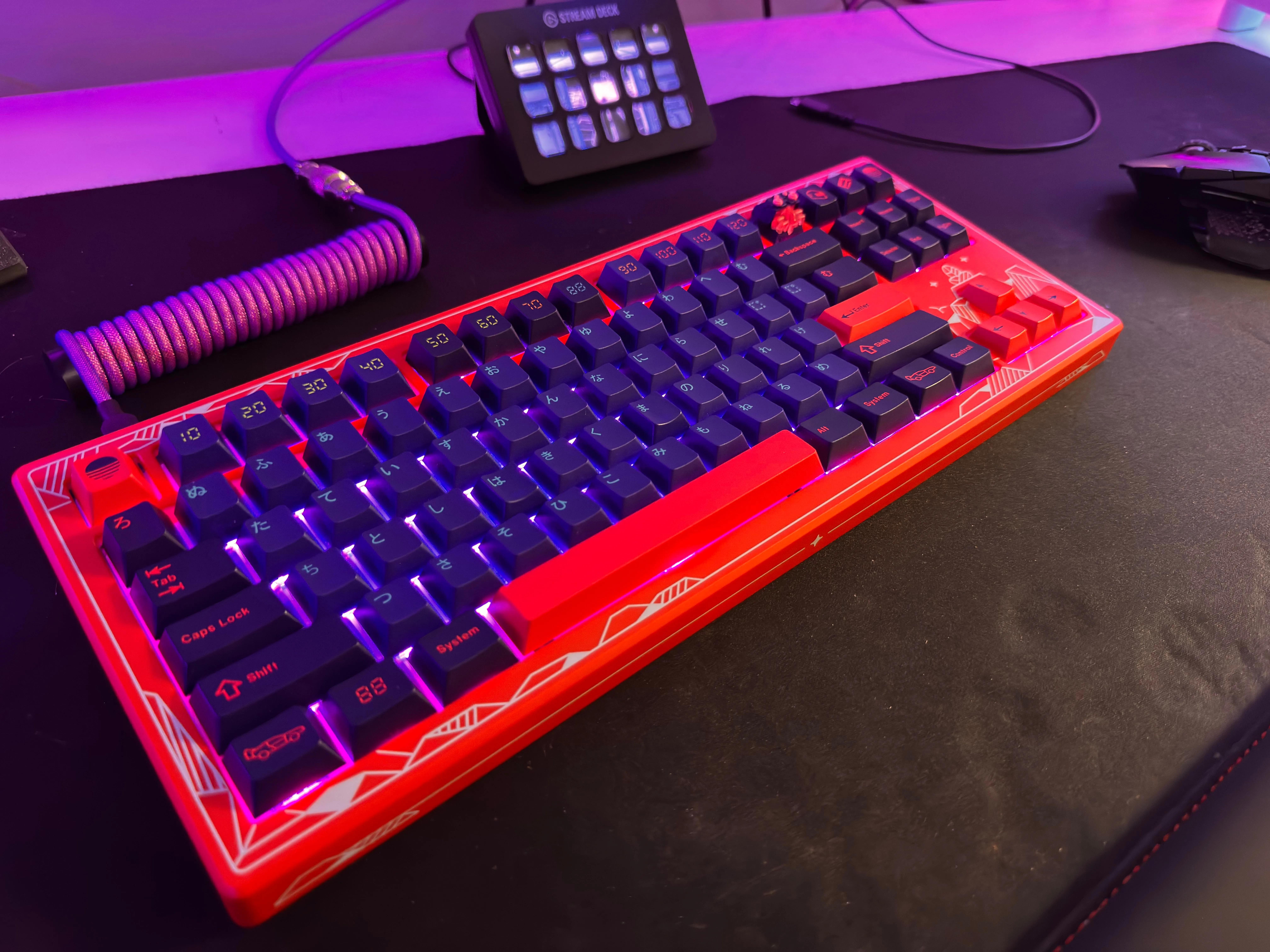 Drop CSTM80 with GMK Laser 2
