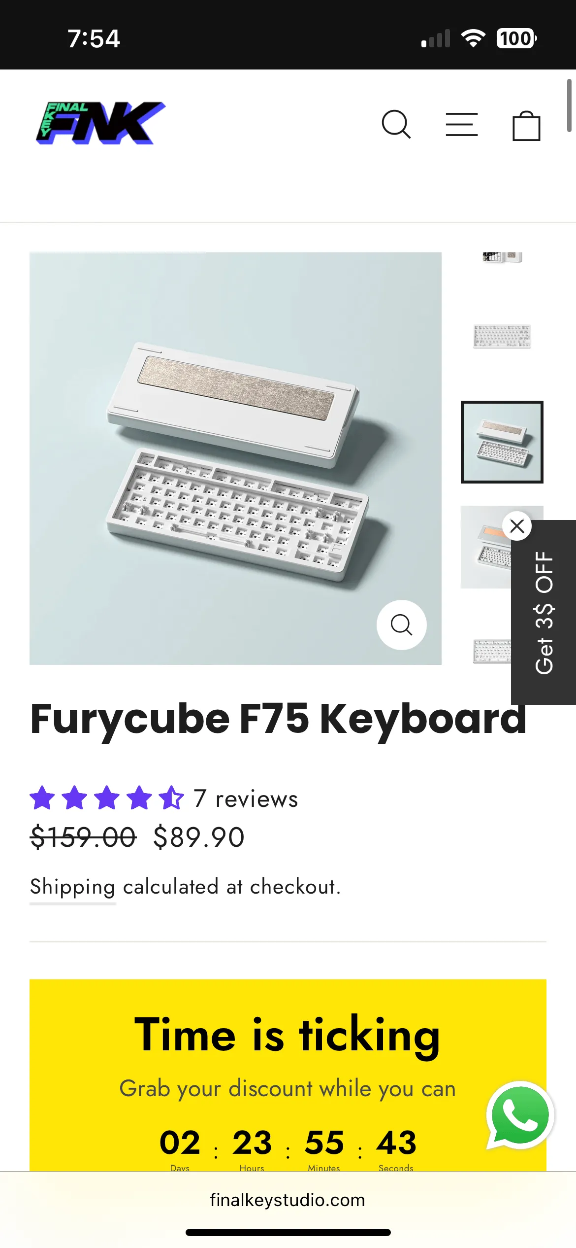 クリーンなホワイトとブルーのセットアップ