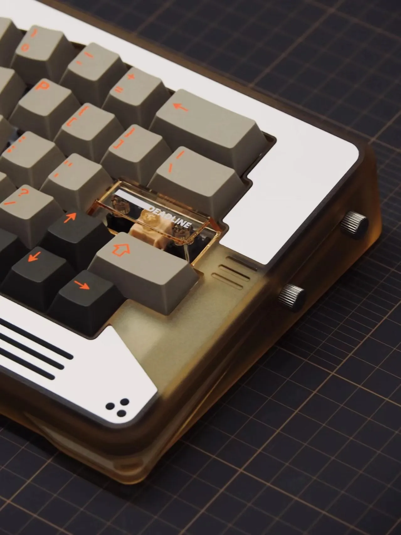 キーボードのディテール