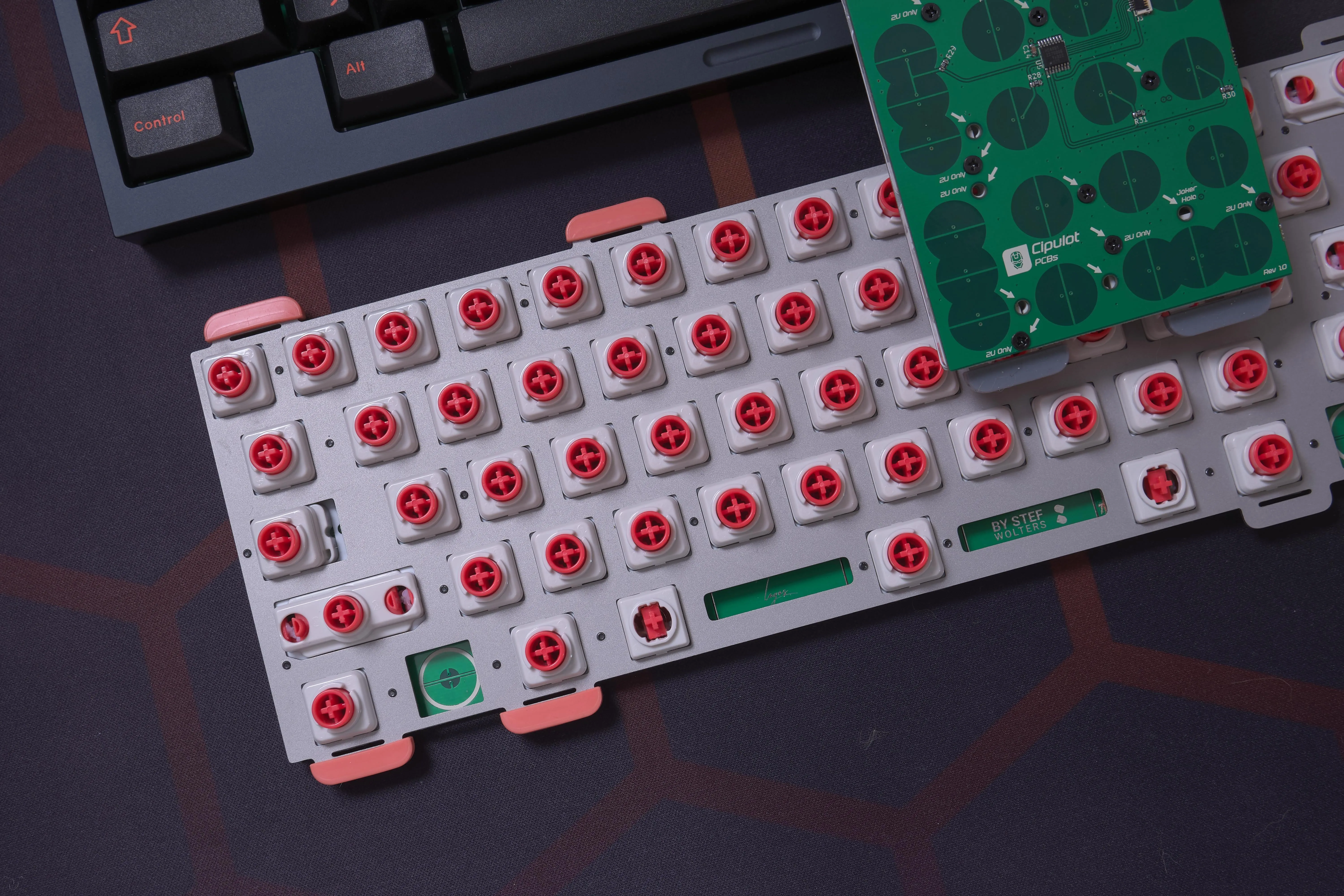 背面とウェイトのディテール