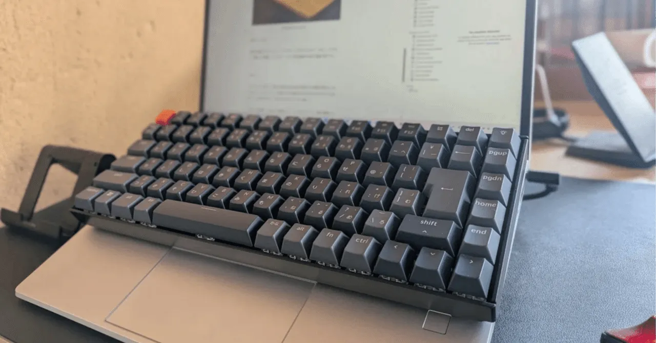 Keychron K2 Version3の使用イメージ