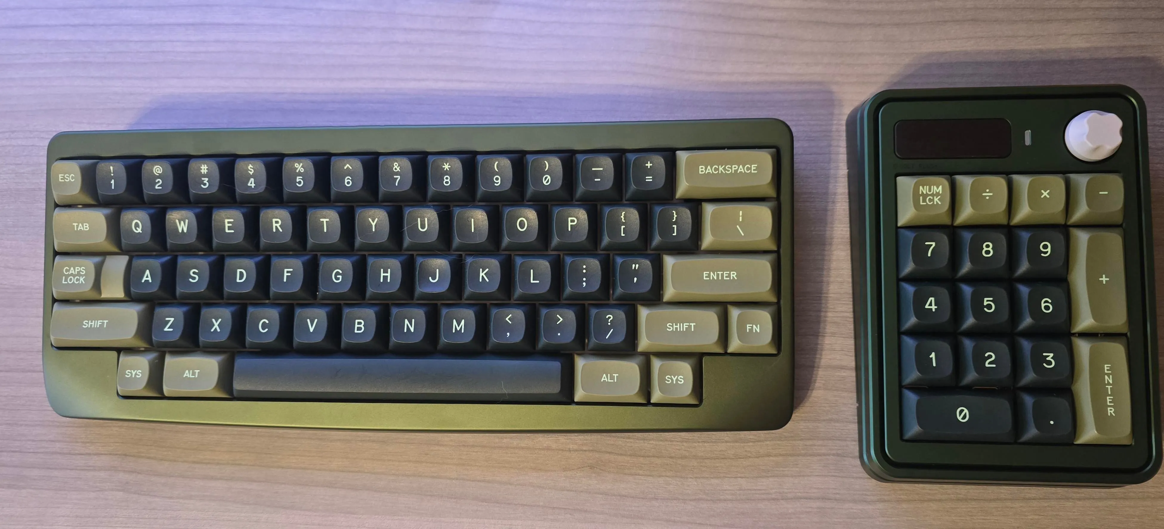 Agarキーボードの拡大写真