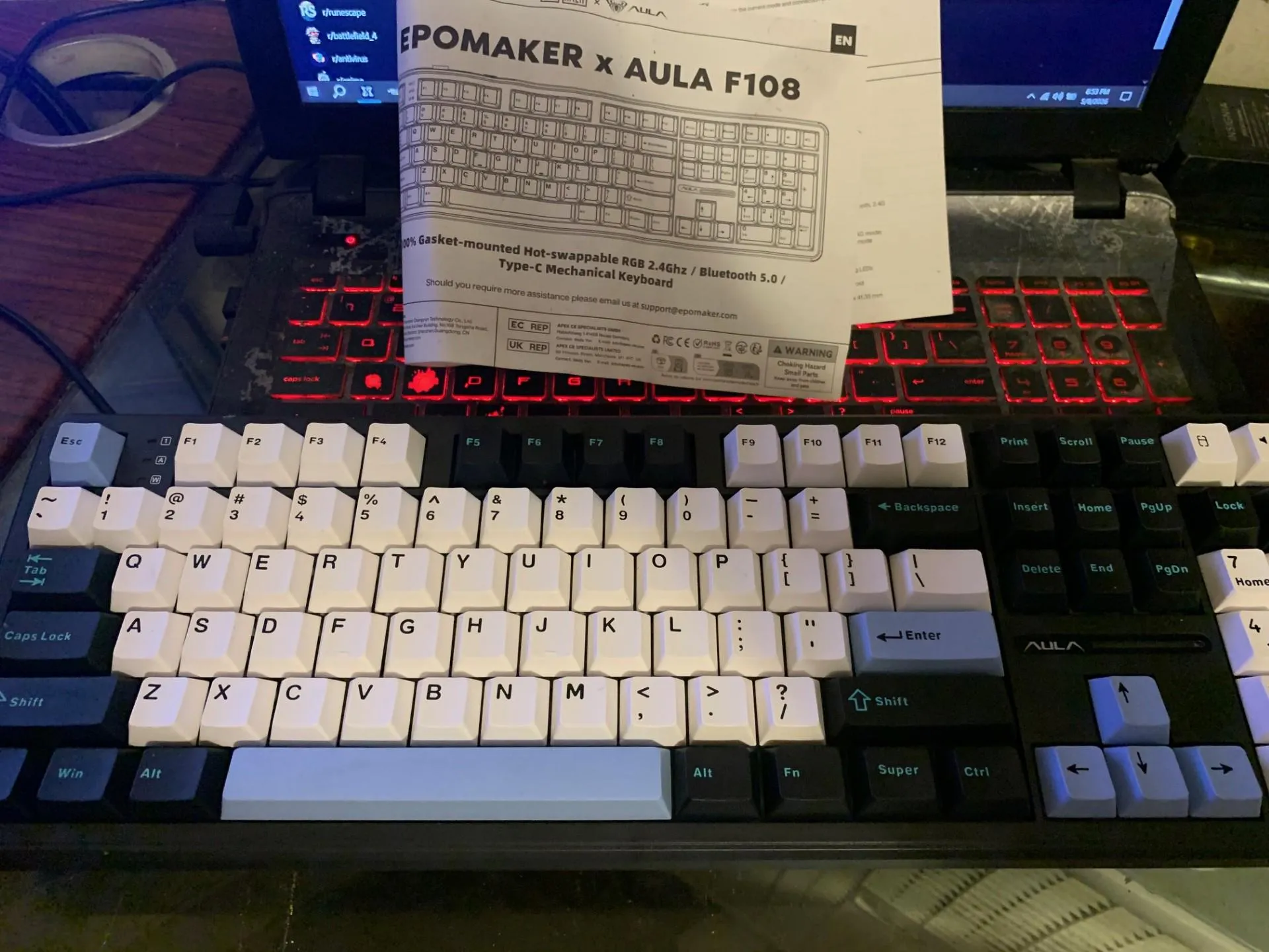 Epomaker x Aula F108の外観