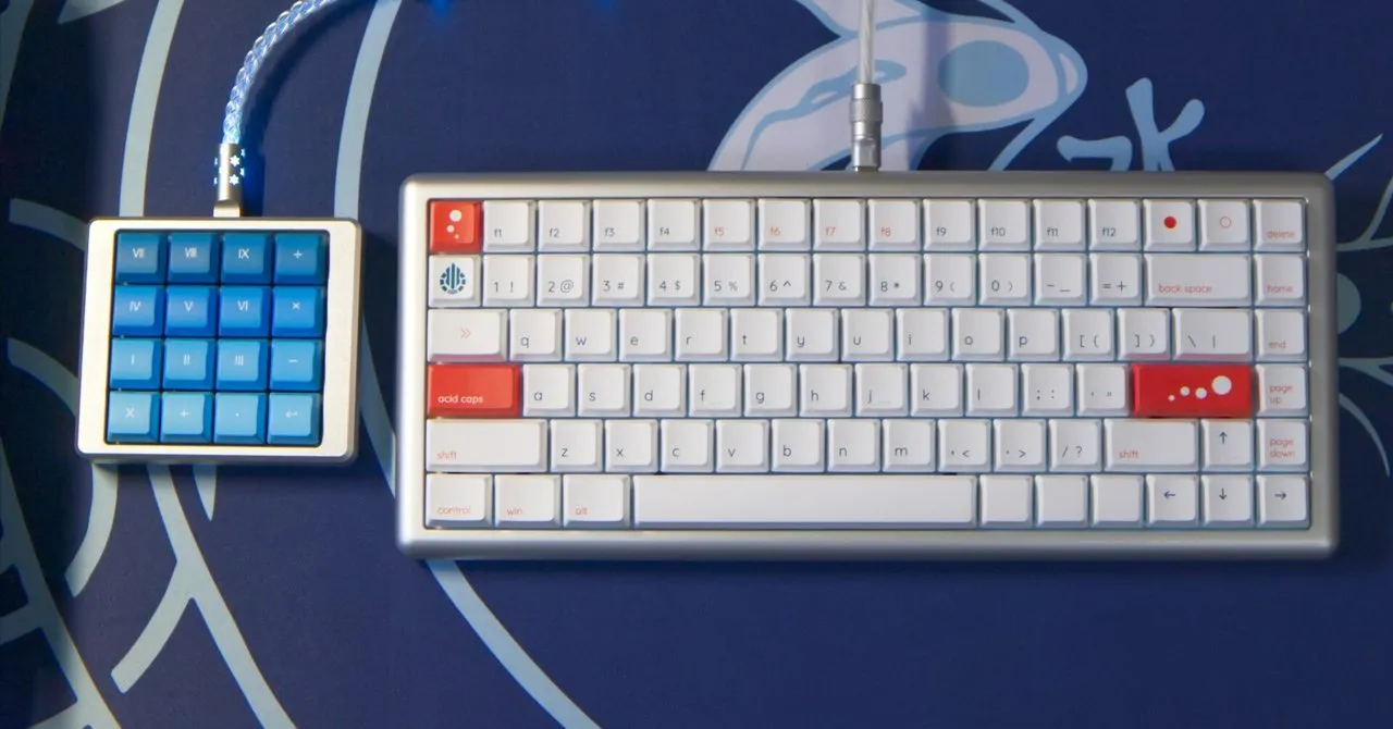 VERO75に装着されたAcid Caps LP