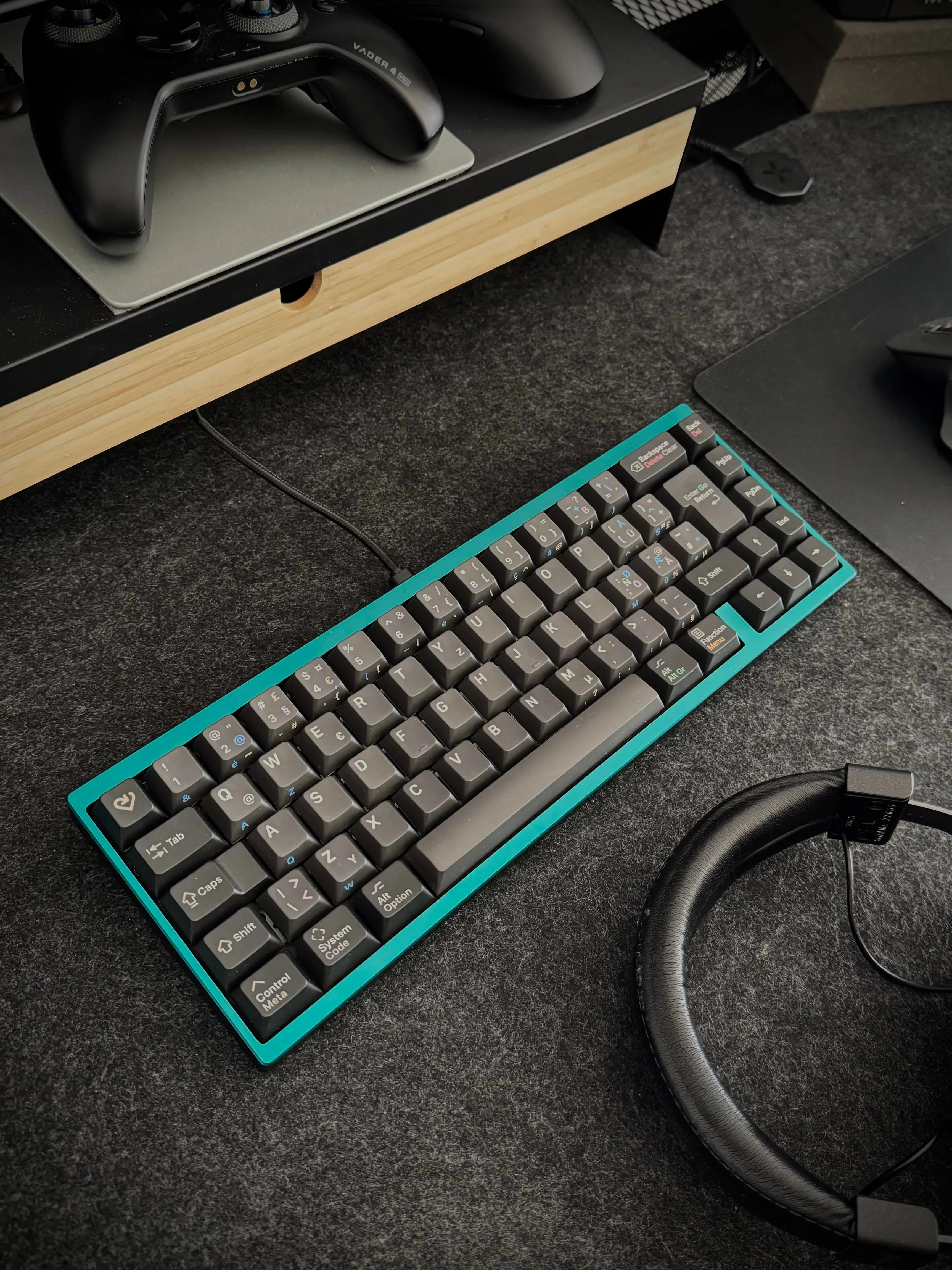 サイドから見た美しいシルエット