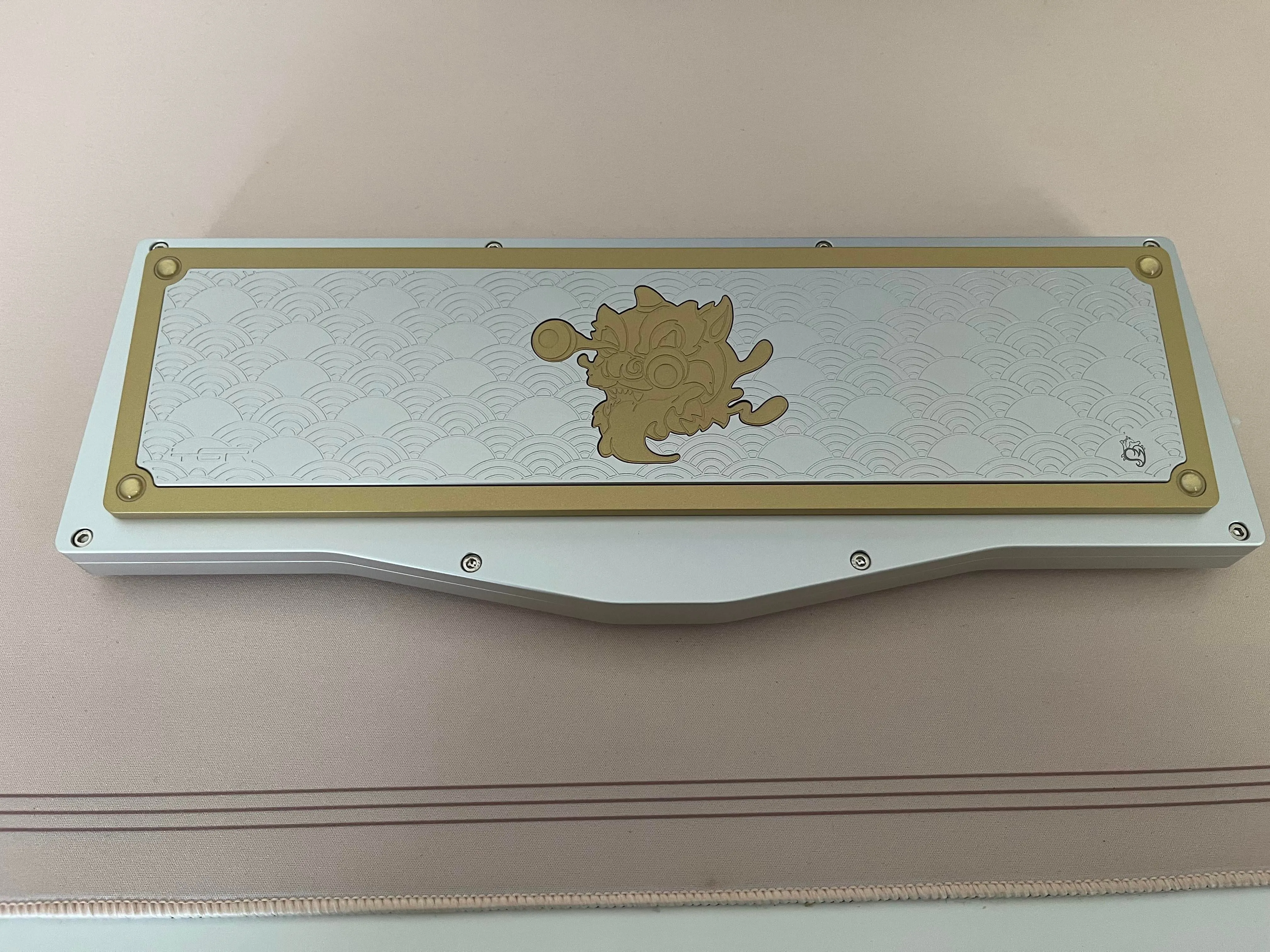 スイッチとキーキャップの近接ショット