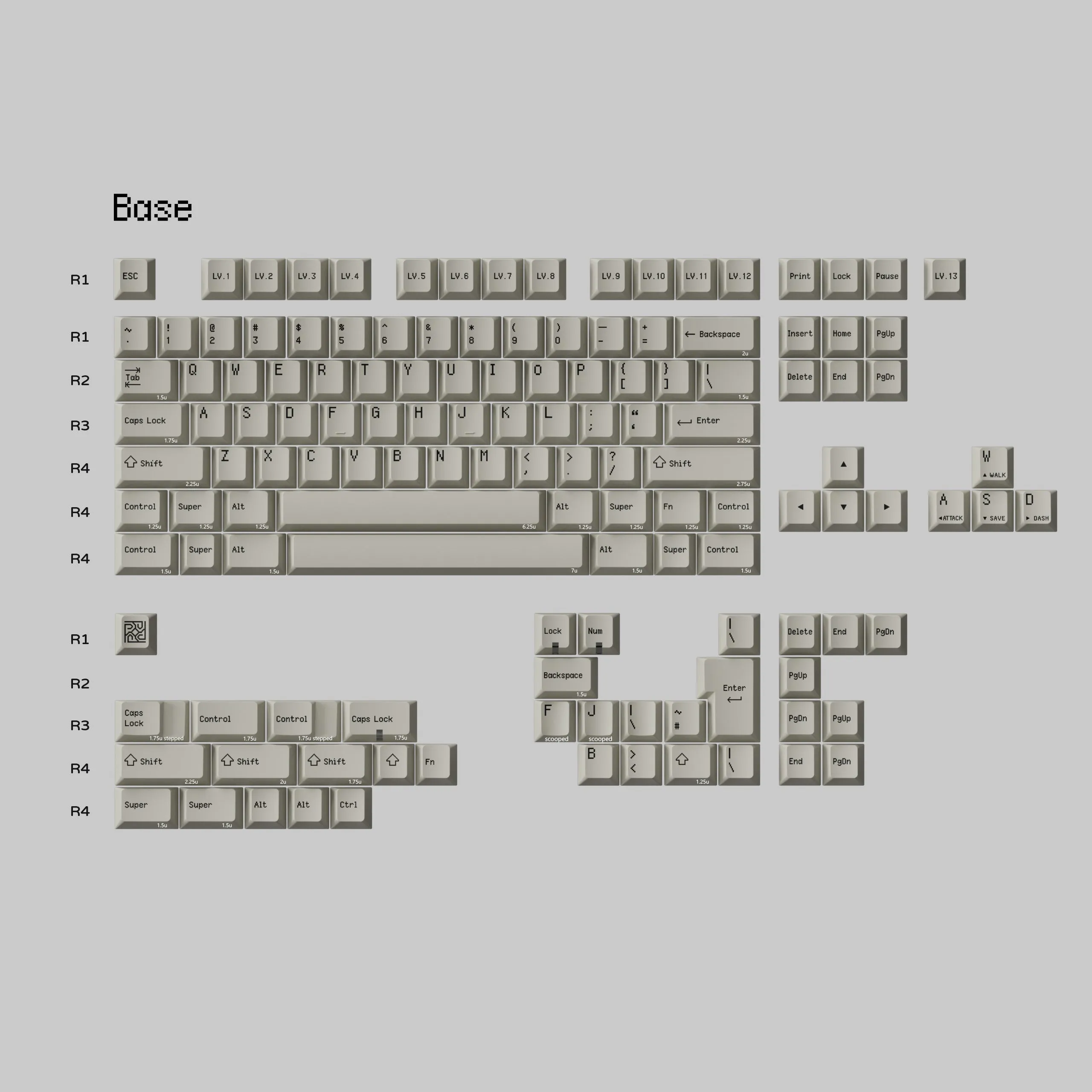 Pixspriteのベースキット詳細