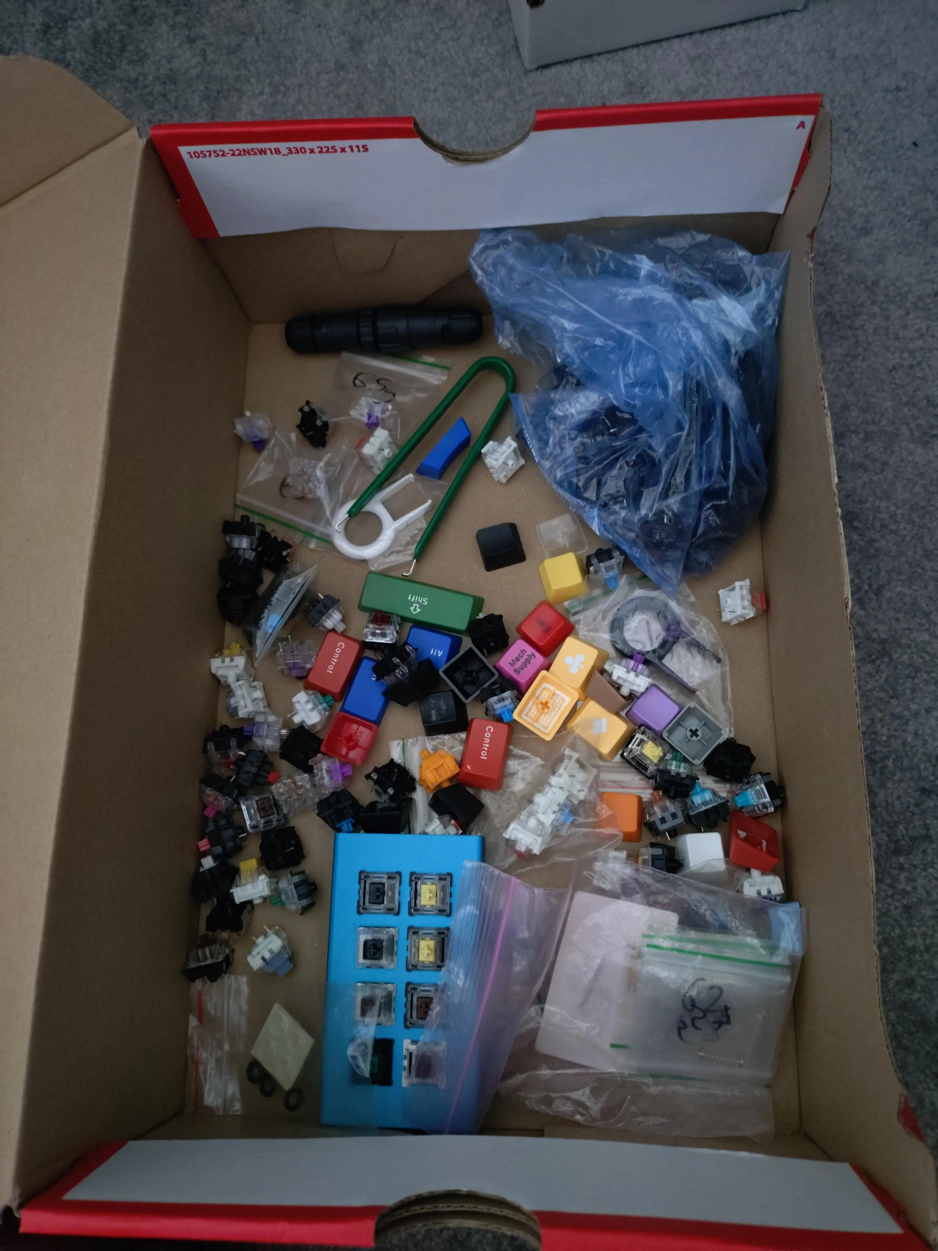 パーツのクローズアップ